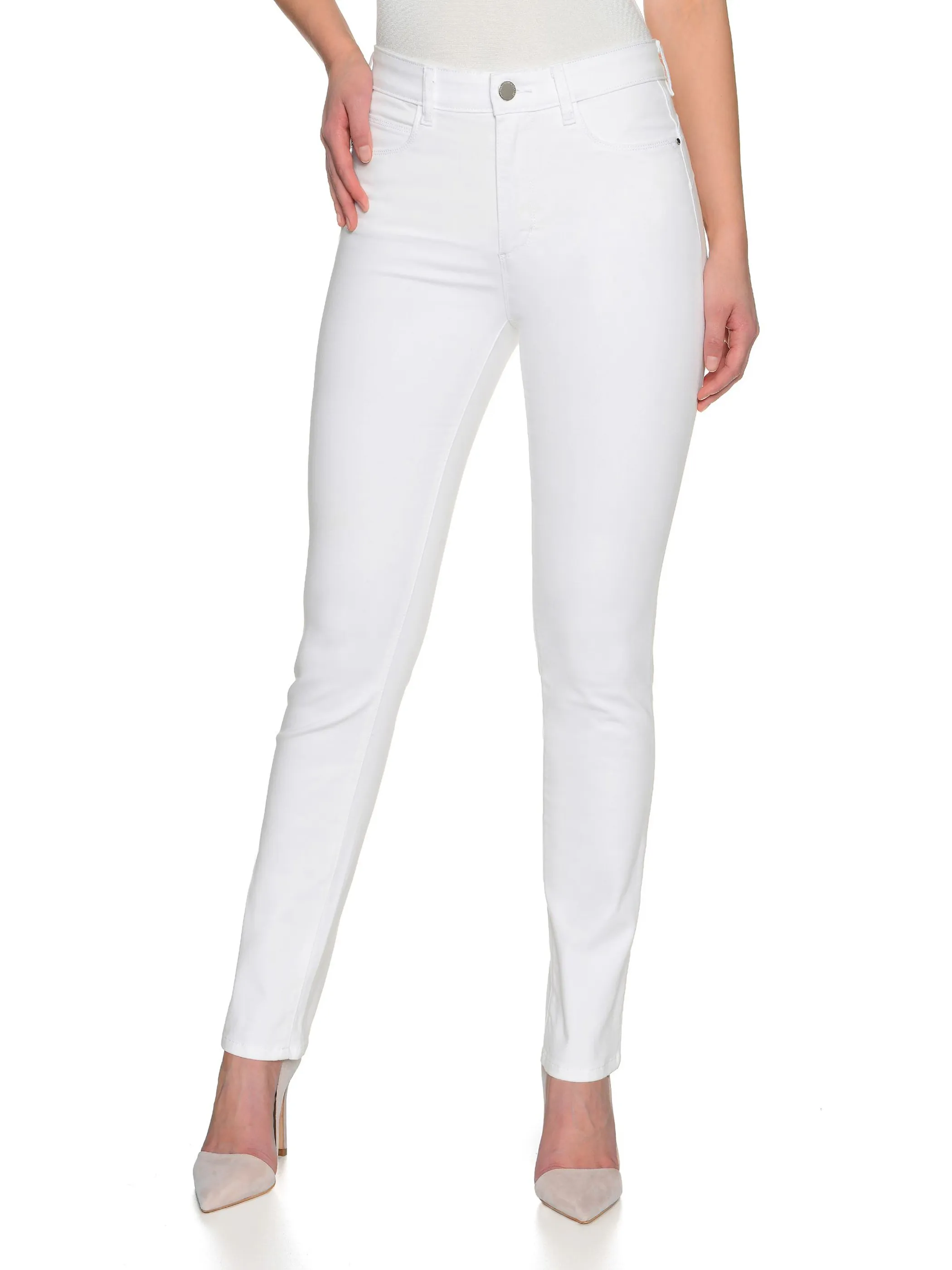 Stooker DOB 11530190001000 Da. Hosen,Milan Weiß 788402 1000 1