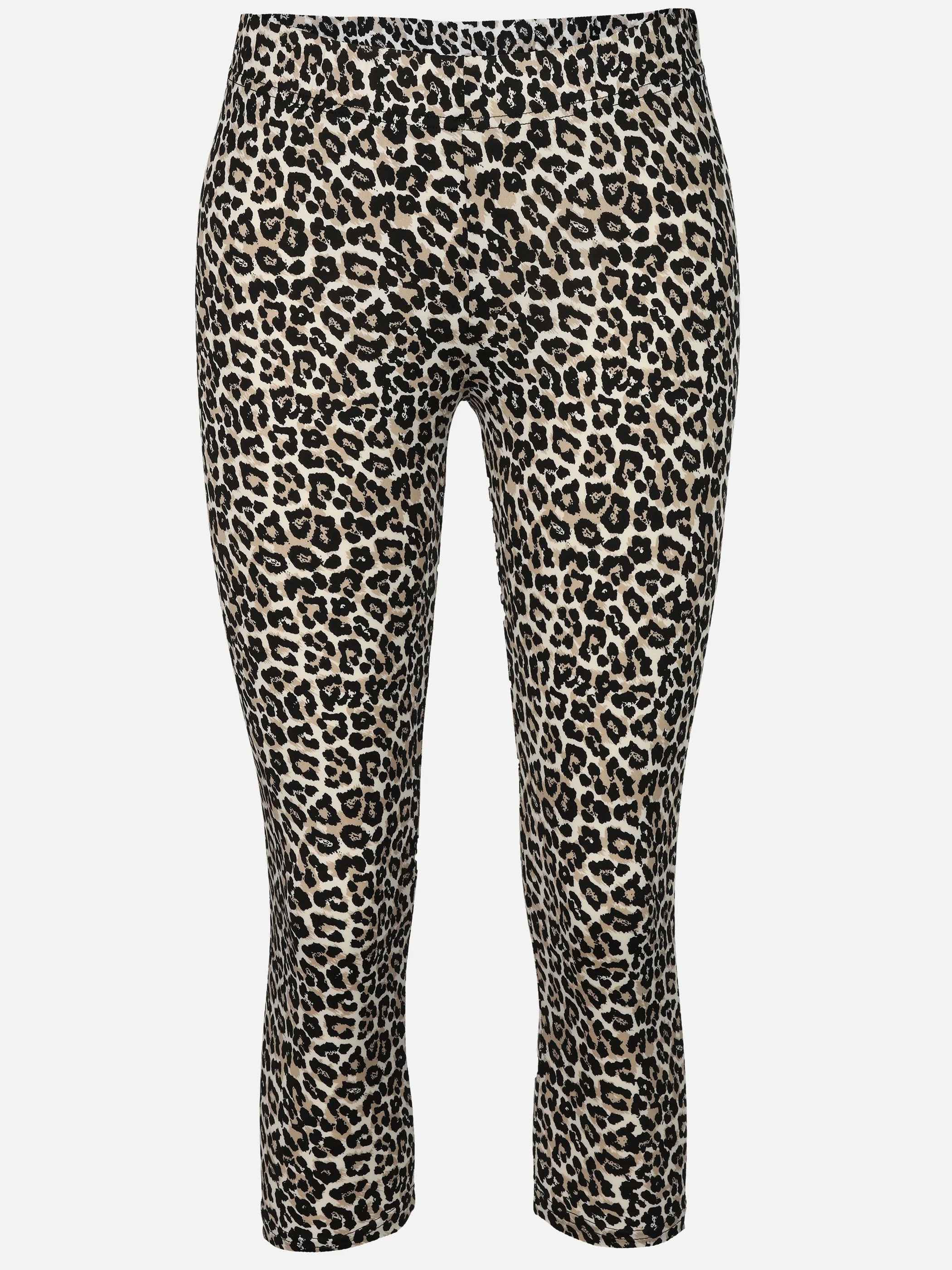 Sure Da-Capri-Leggings m. Print Beige 928063 LEO 1