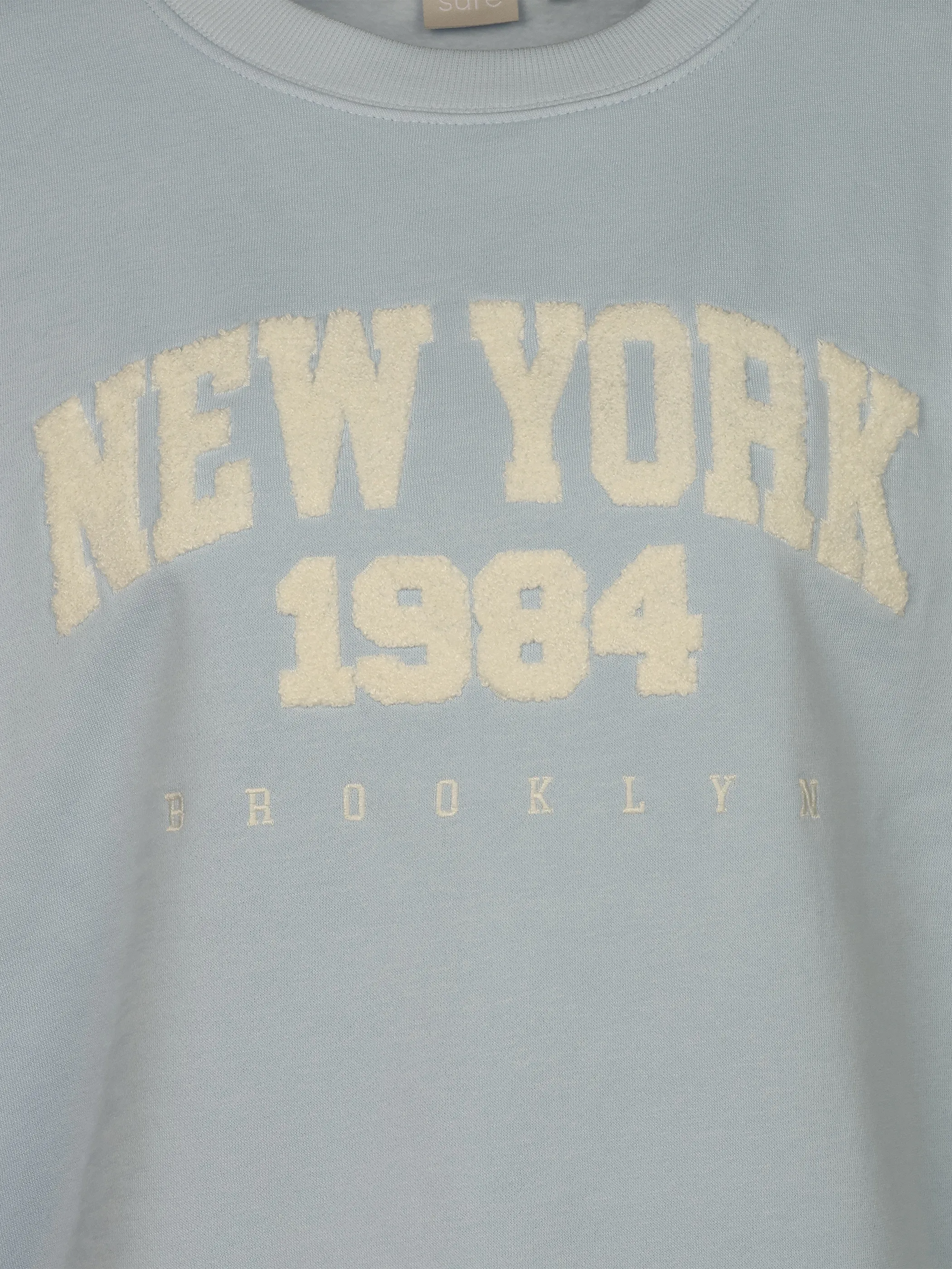 Sure Da-Sweatshirt m. Stickerei Blau 920604 WINDSURFER 3