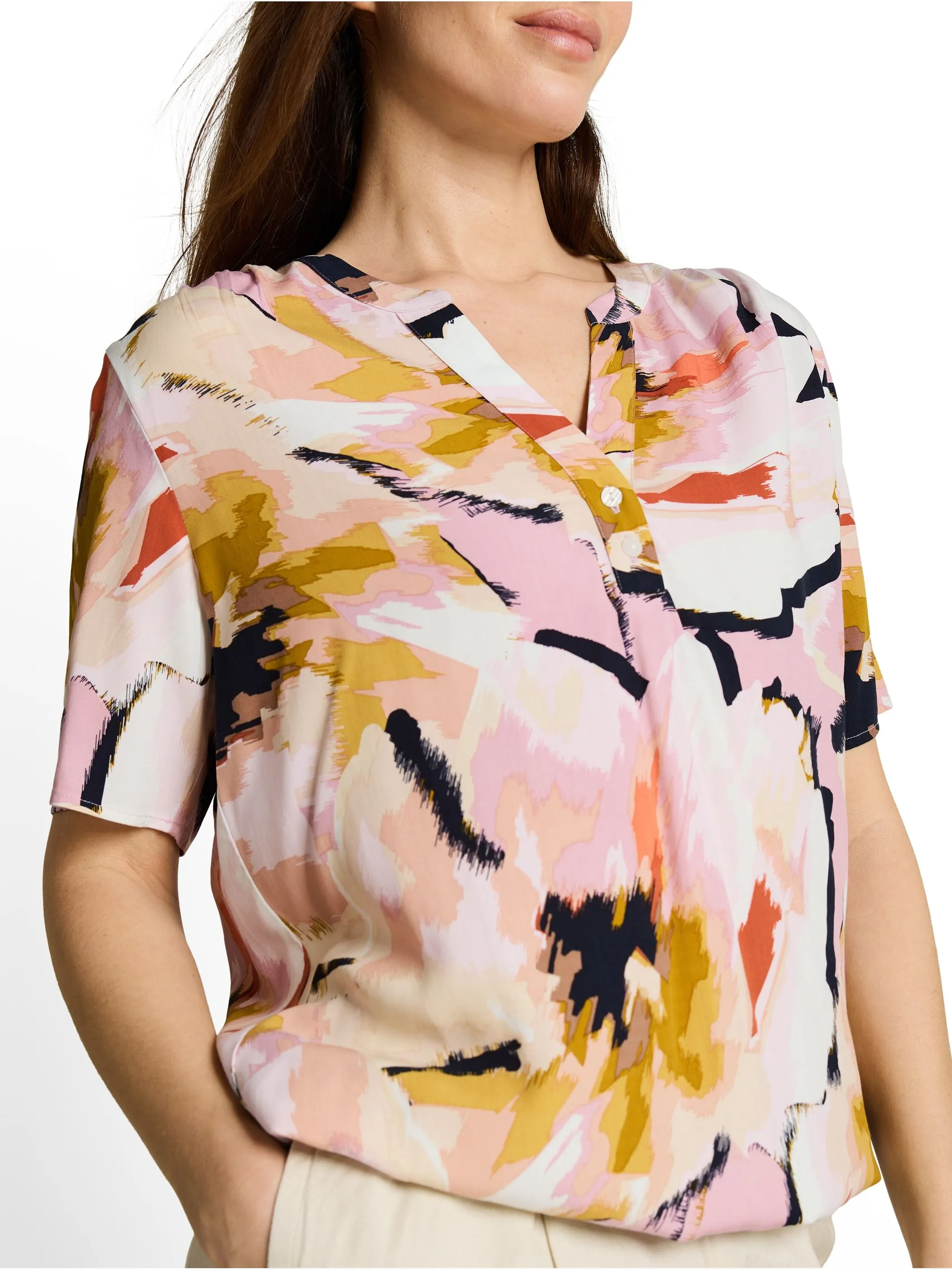 Tom Tailor 1049796 NOS blouse printed shortsleeves Bunt 921983 39736 3