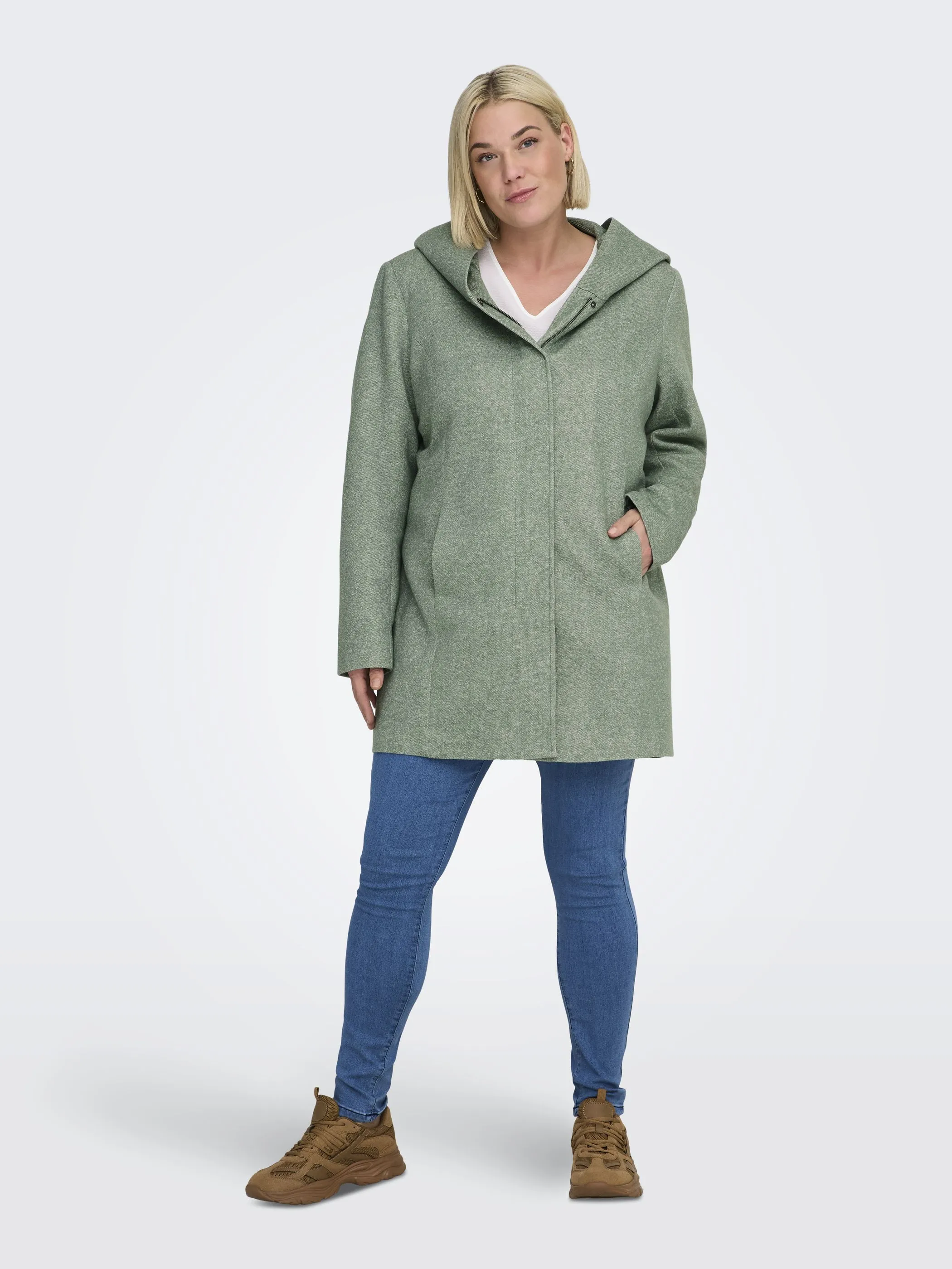 Only Carmakoma 15191768 CARSEDONA LIGHT COAT Grün 837489 194058002 4