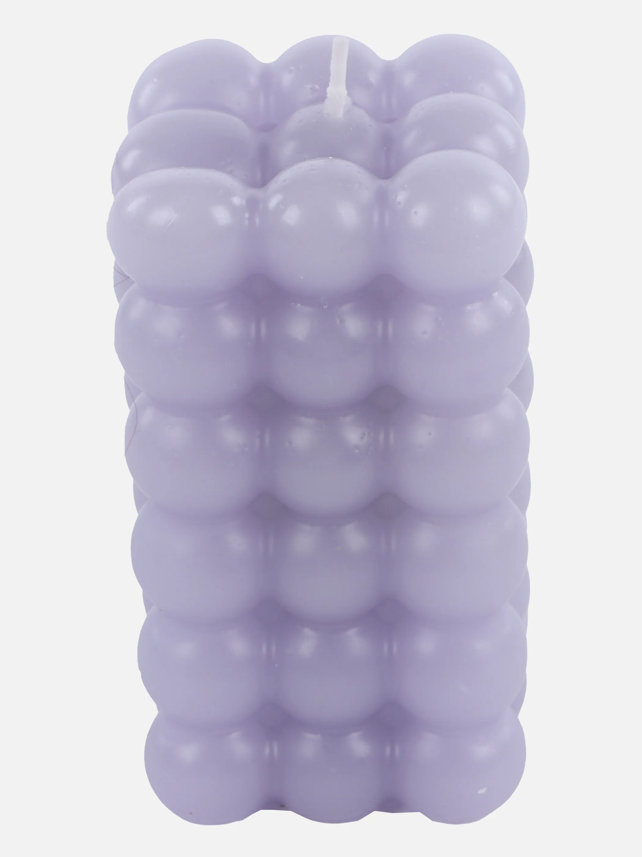 Deko Artikel Bubble Kerze 6x12cm Lila 875911 FLIEDER 1