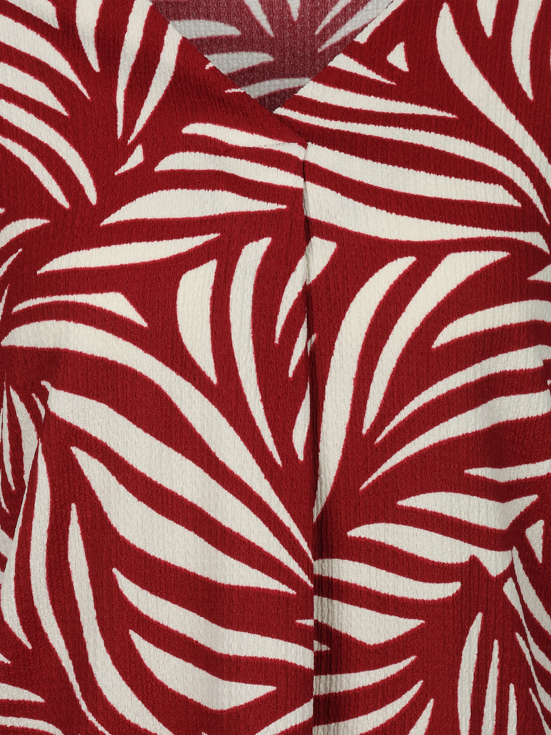 Lisa Tossa Da-Crepe-Shirt m. Print Rot 924894 RHUBARB 3