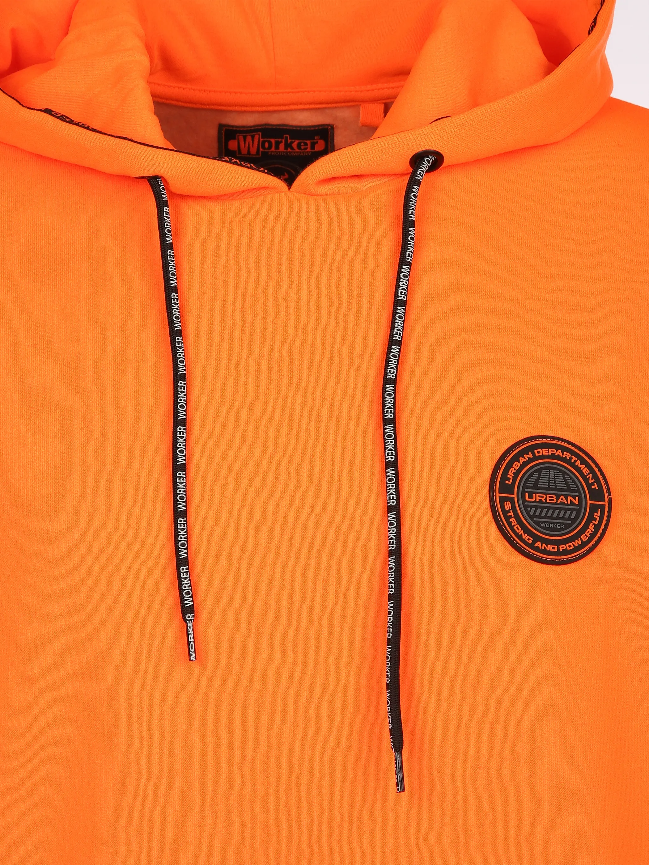Worker He. Kapuzensweatshirt Orange 898408 NEON ORANG 3 Worker He. Kapuzensweatshirt Orange 898408 NEON ORANG 3