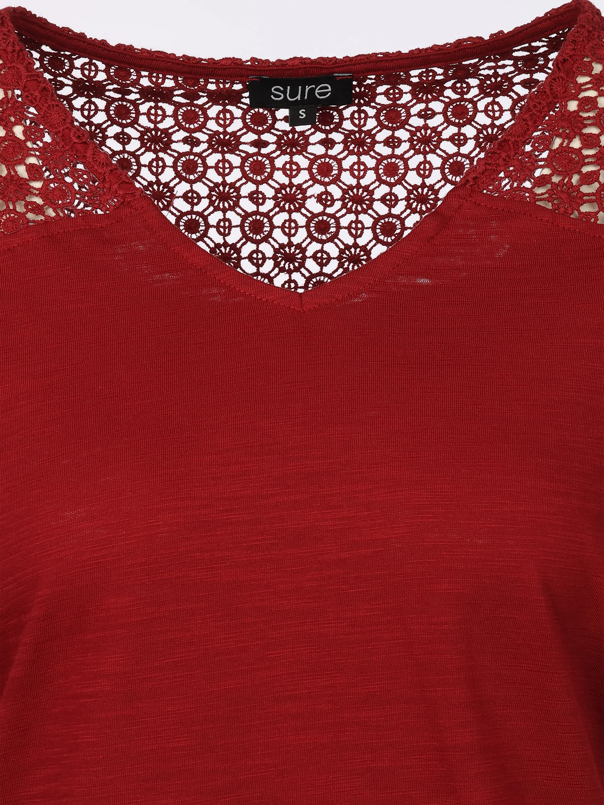 Sure Da-Jersey-Tanktop Rot 890096 RHUBARB 3