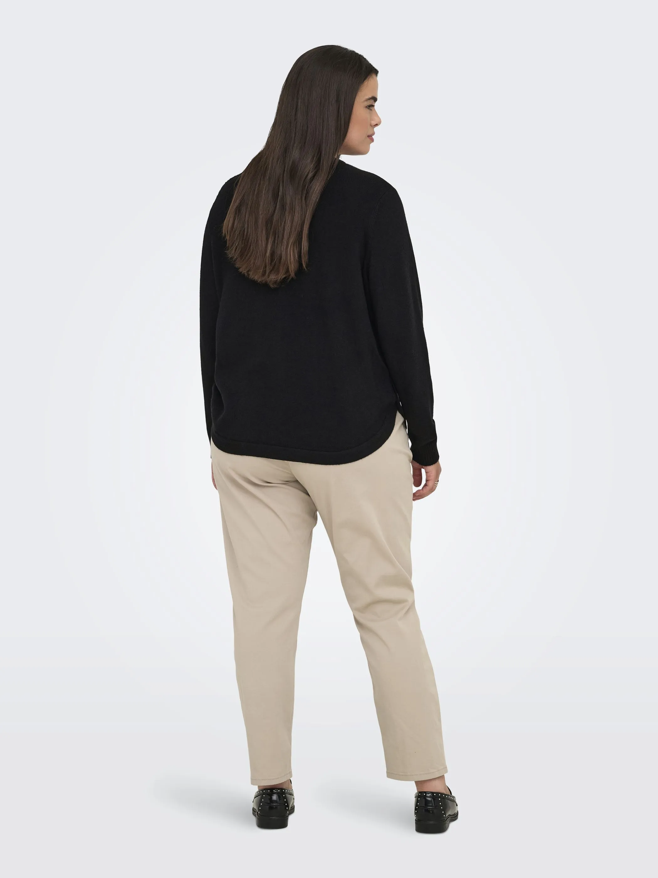 Only Carmakoma 15356043 CARMARGARETHA LS BUTT Schwarz 917561 177911 5