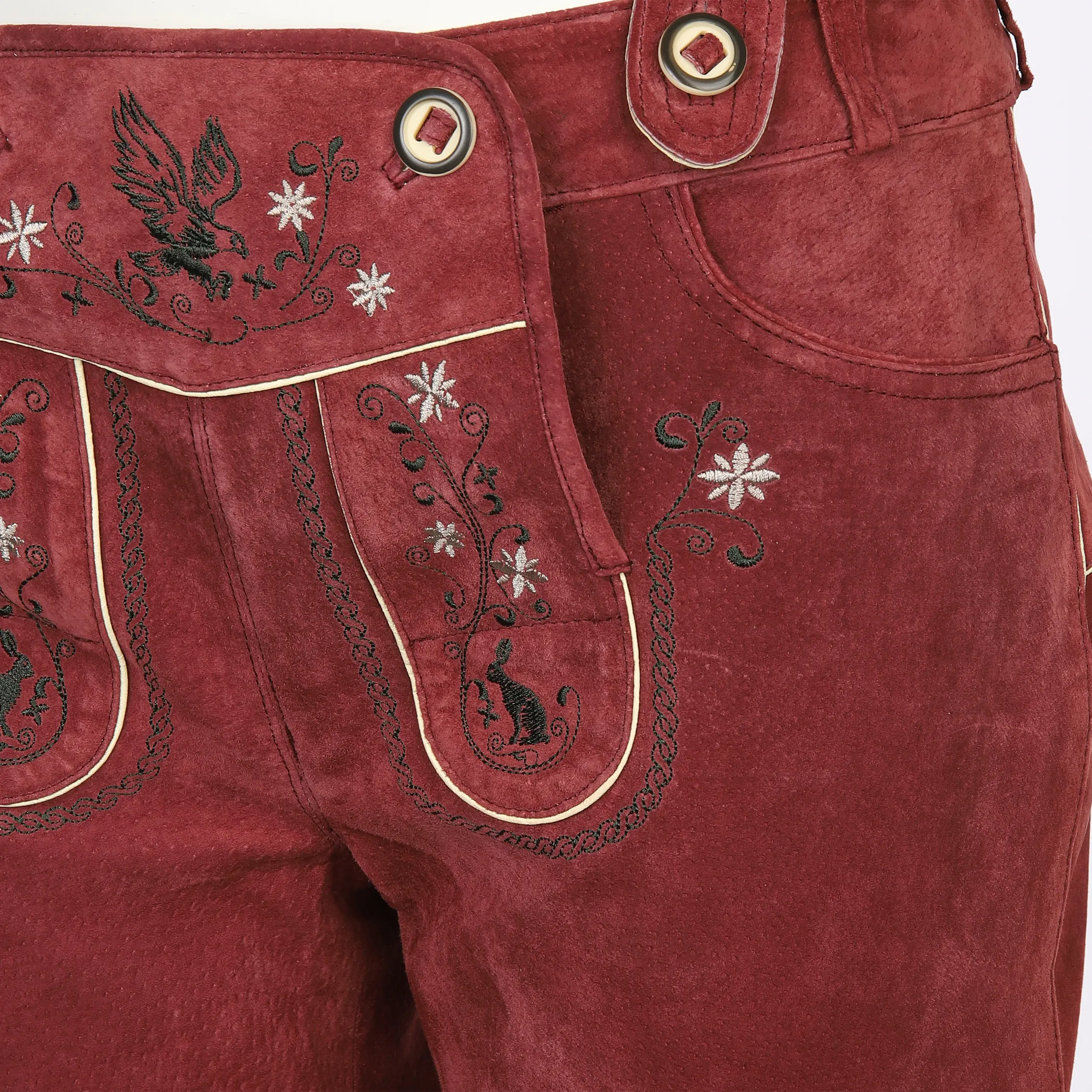 Brandl Tracht Da-Trachtenlatzhose kurz Rot 892016 ROT 3 Brandl Tracht Da-Trachtenlatzhose kurz Rot 892016 ROT 3