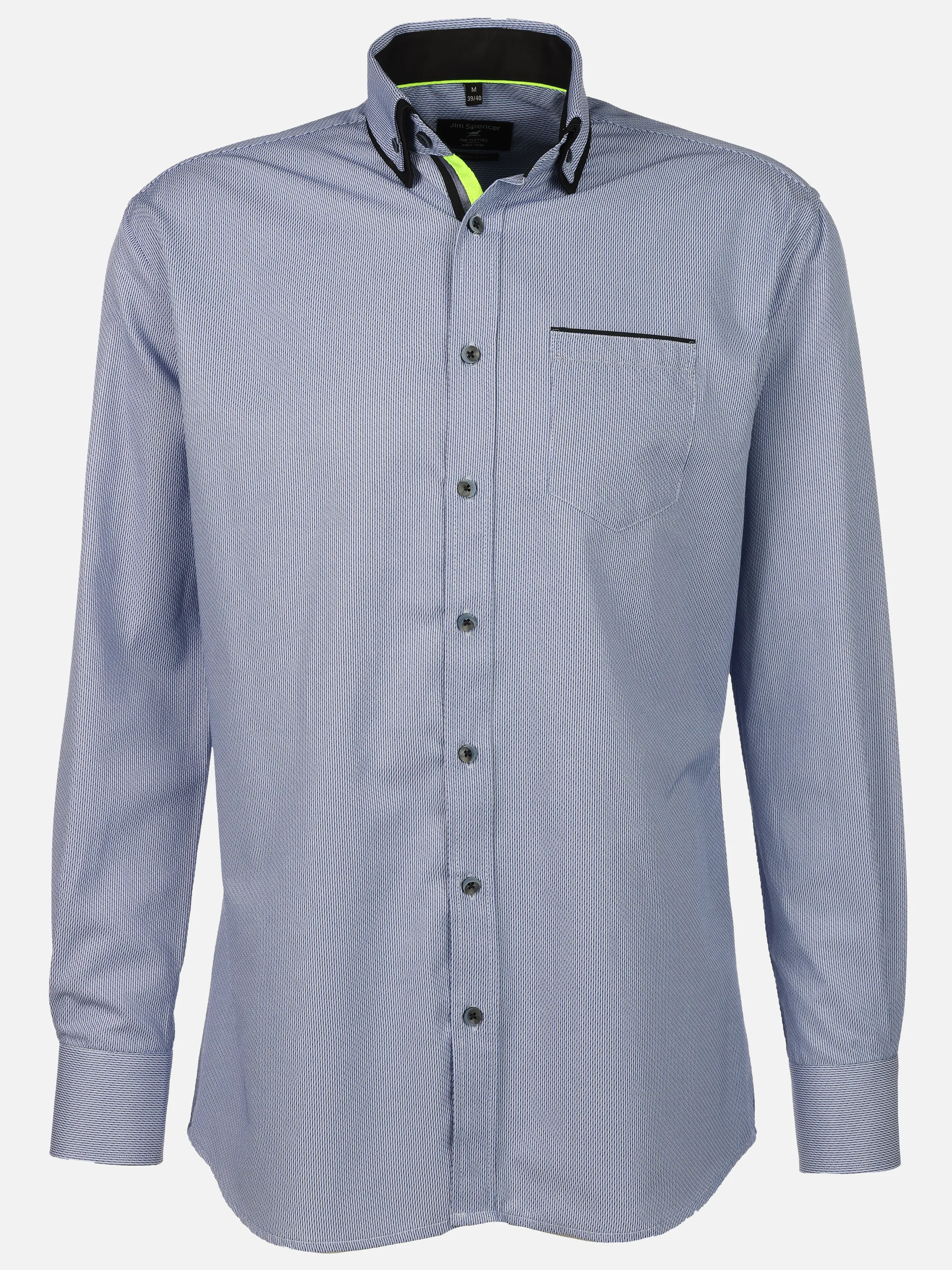 Jim Spencer He. Cityhemd 1/1 Arm celebrate Blau 928343 BLUE 1