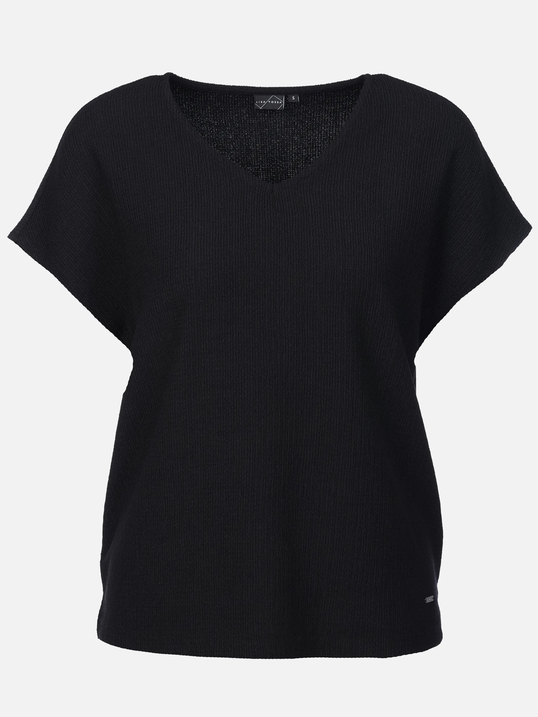 Lisa Tossa Da-Crepe-Top Schwarz 924896 BLACK 1