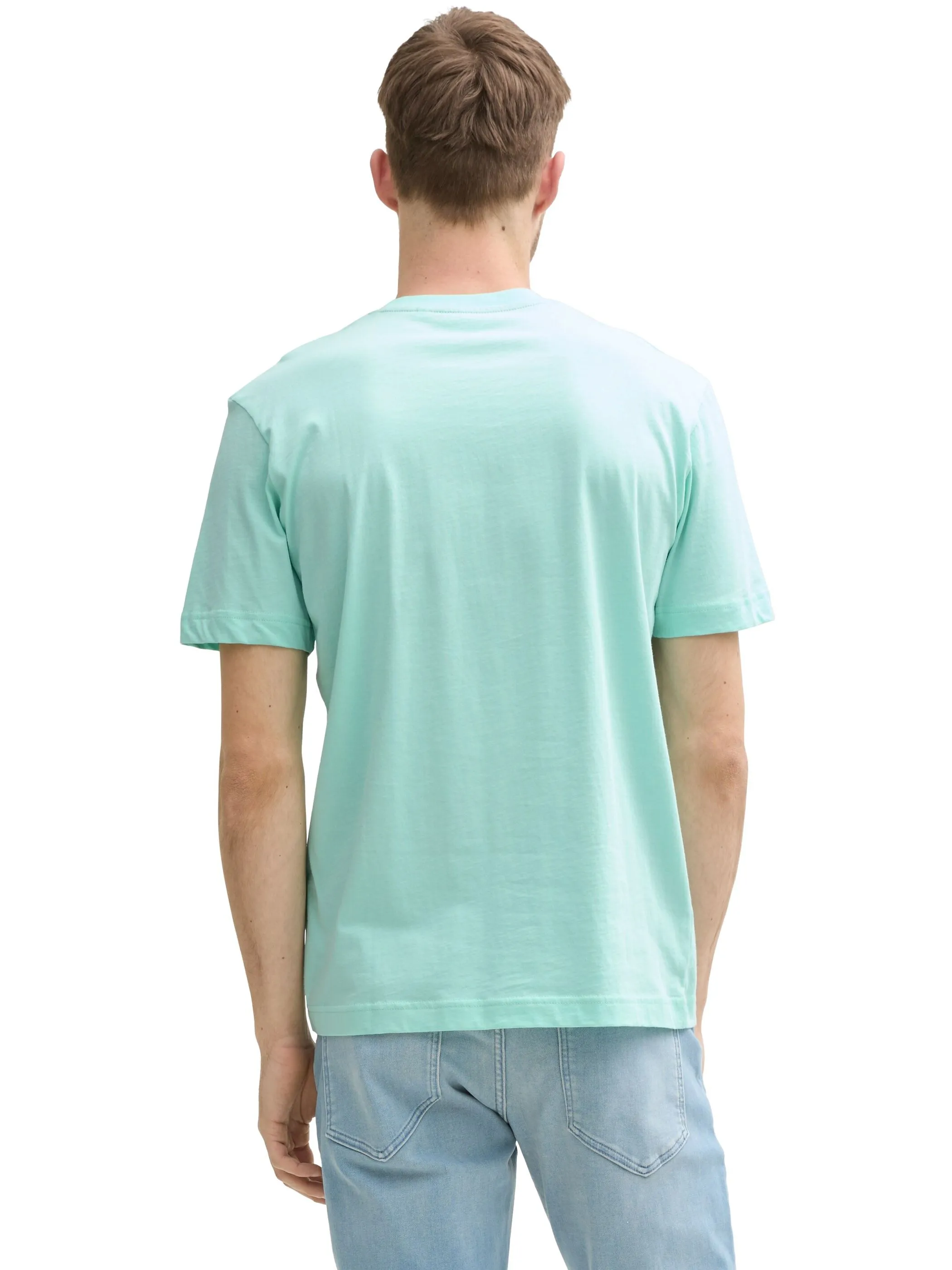 Tom Tailor 1037735 NOS logo tee Grün 884276 37105 2
