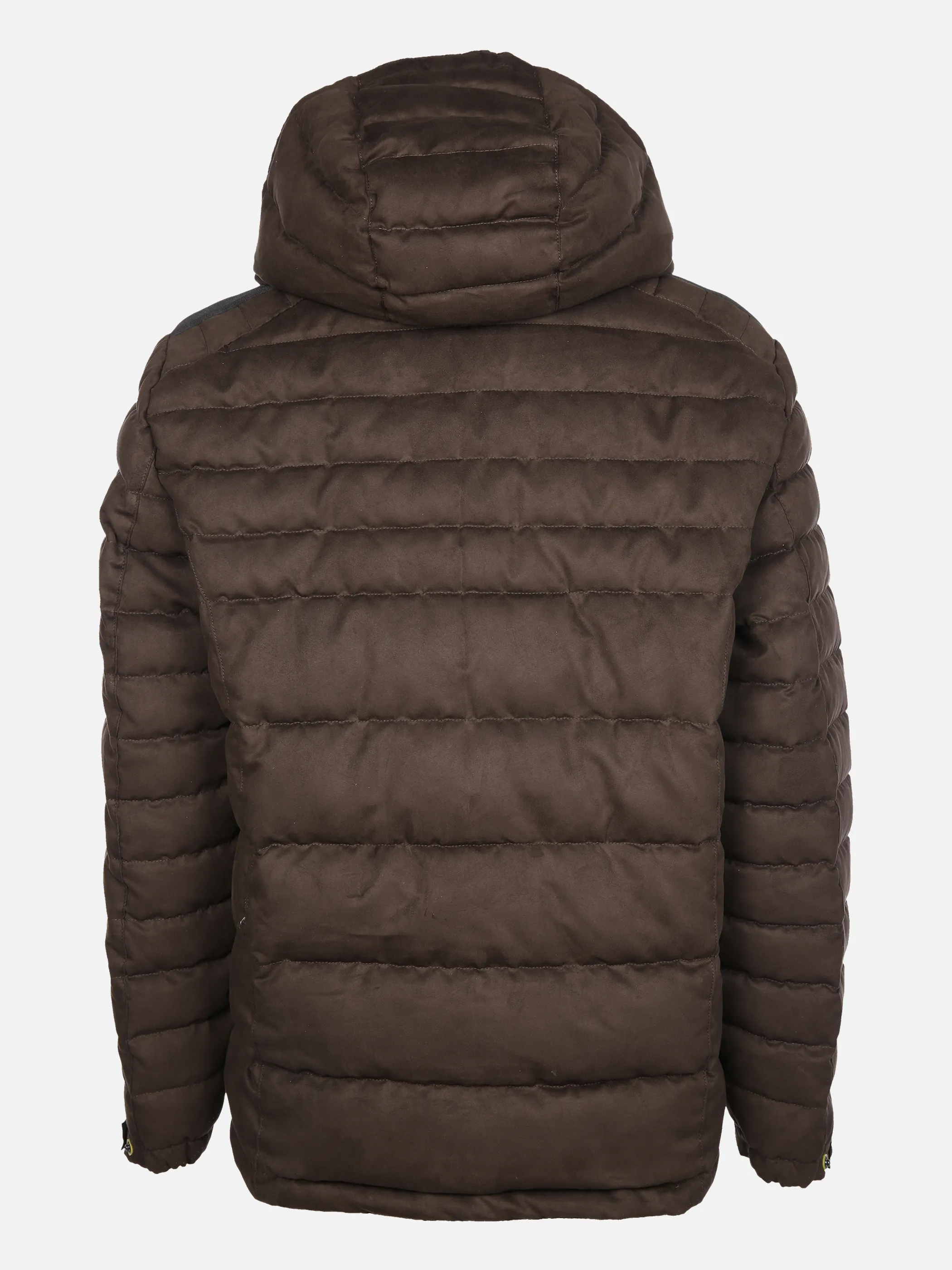 Jim Spencer He. Velour-Steppjacke Grün 856100 KHAKI 2