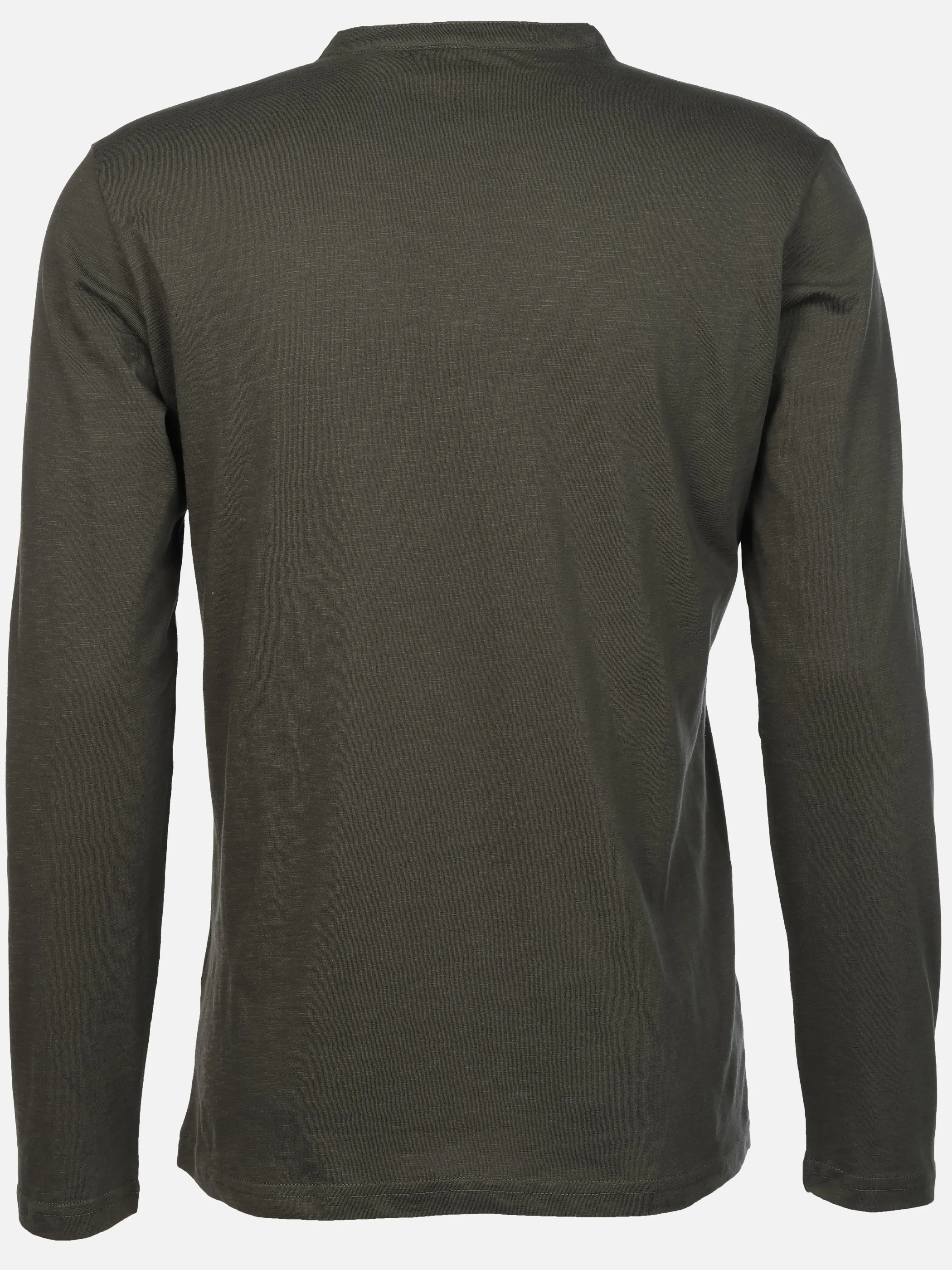 Jim Spencer He. Henleyshirt 1/1 Arm basic slub Oliv 930712 OLIVE 2