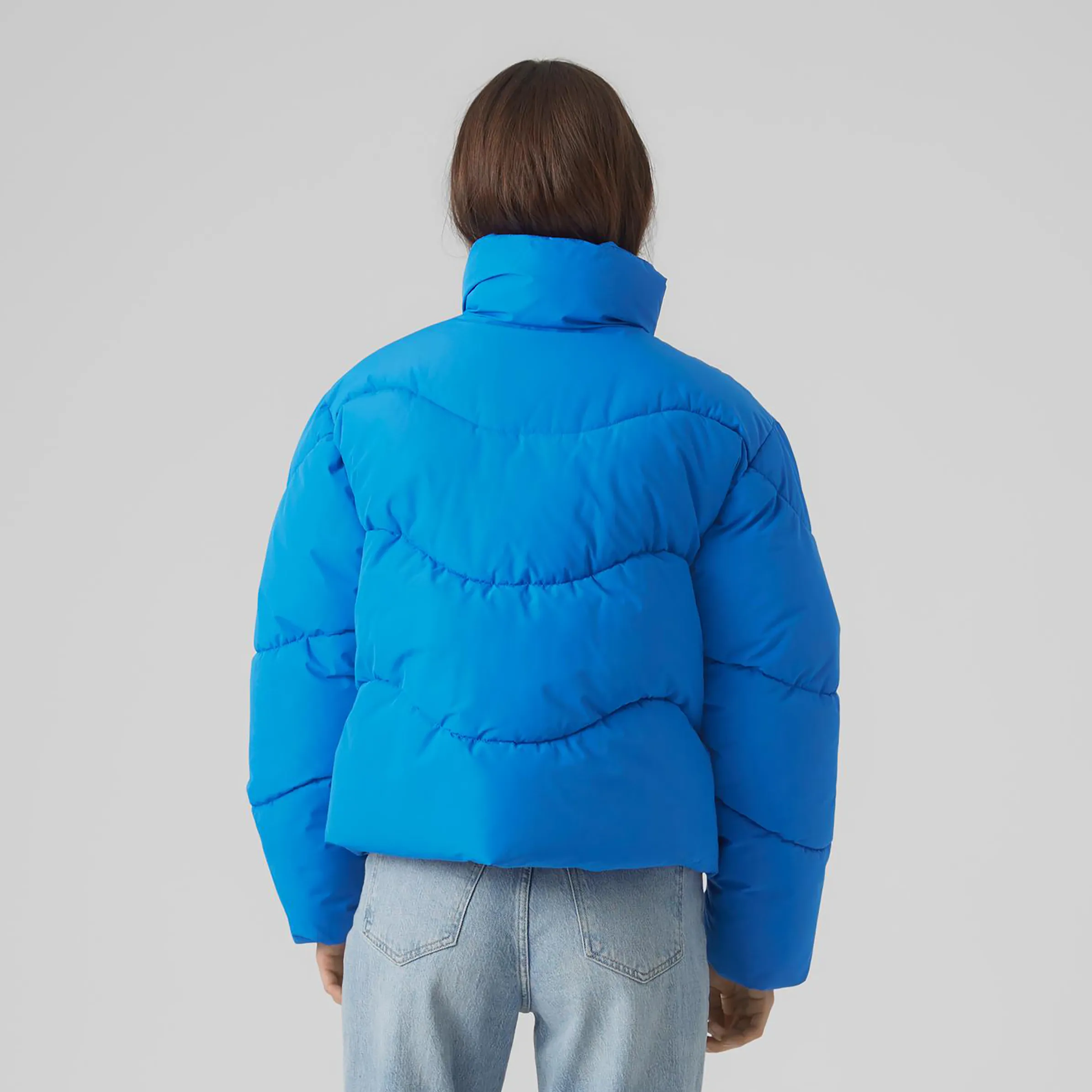 Vero Moda 10290471 VMWAVE SHORT JACKET B Blau 880189 224396 2 Vero Moda 10290471 VMWAVE SHORT JACKET B Blau 880189 224396 2