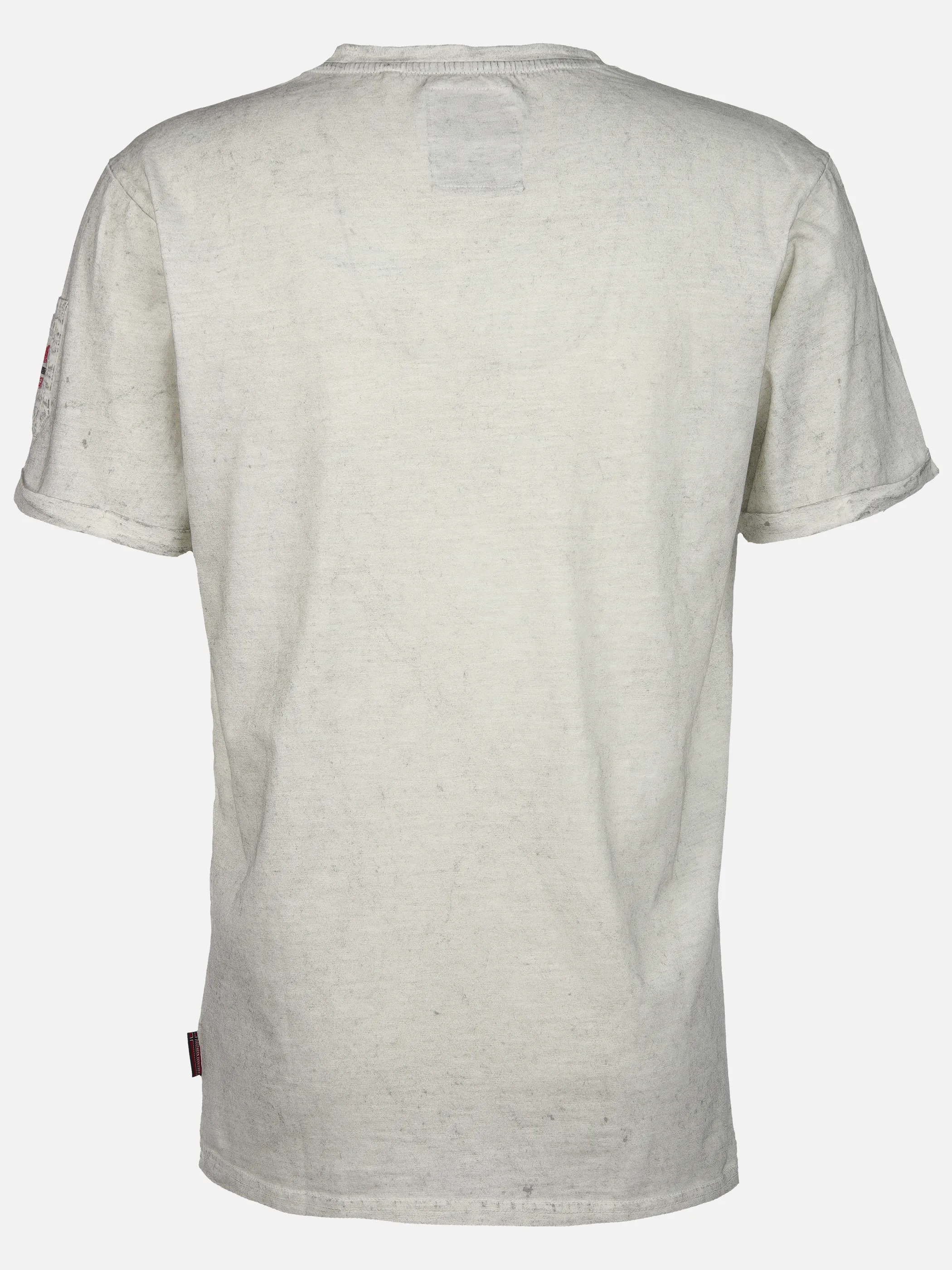 Southern Territory He. T-Shirt 1/2 Arm Logo oilwash Weiß 905105 OFF WHITE 2