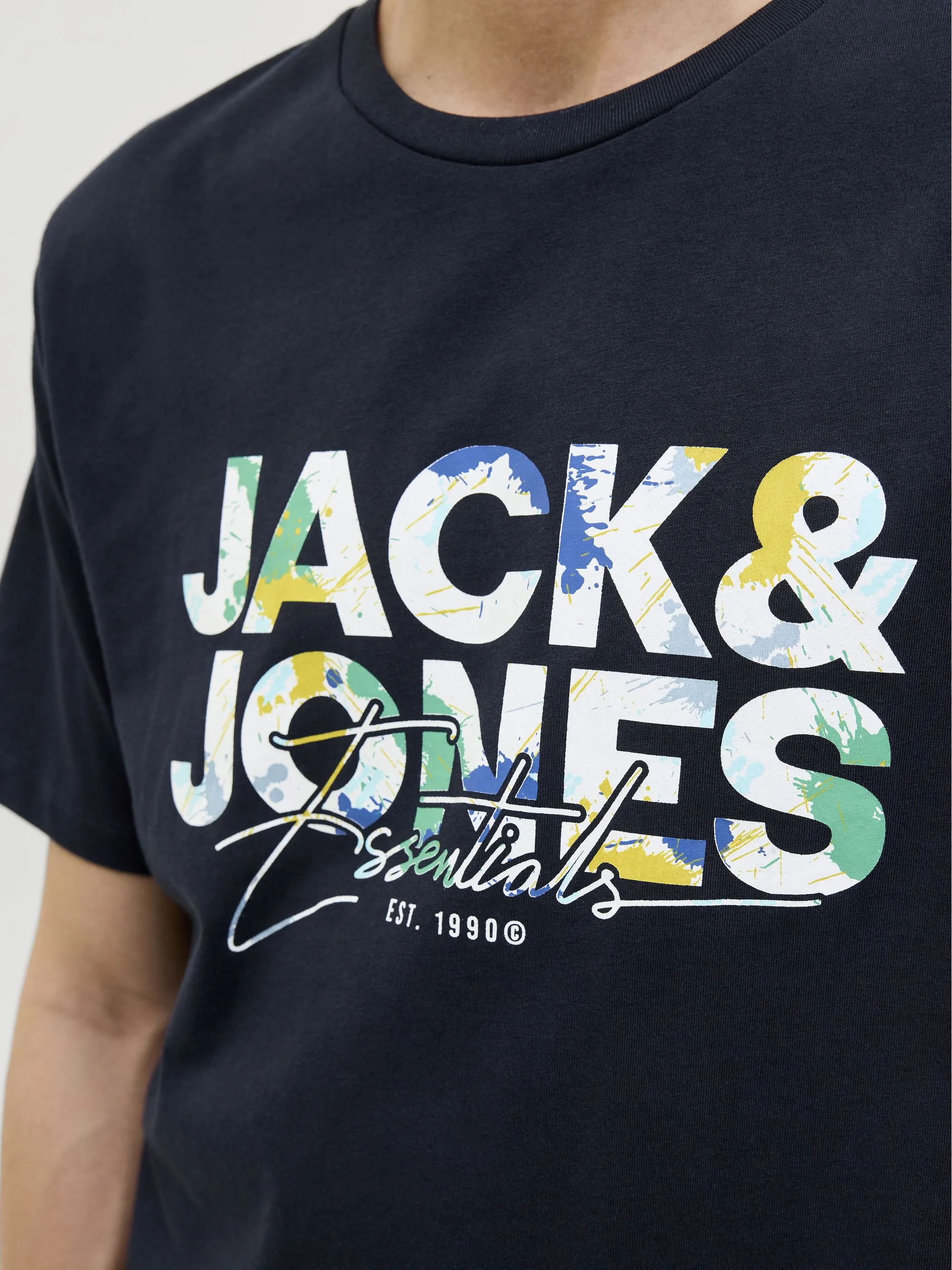 Jack Jones 12278523 JJGEPLAS TEE SS CREW Schwarz 913158 175917 3 Jack Jones 12278523 JJGEPLAS TEE SS CREW Schwarz 913158 175917 3