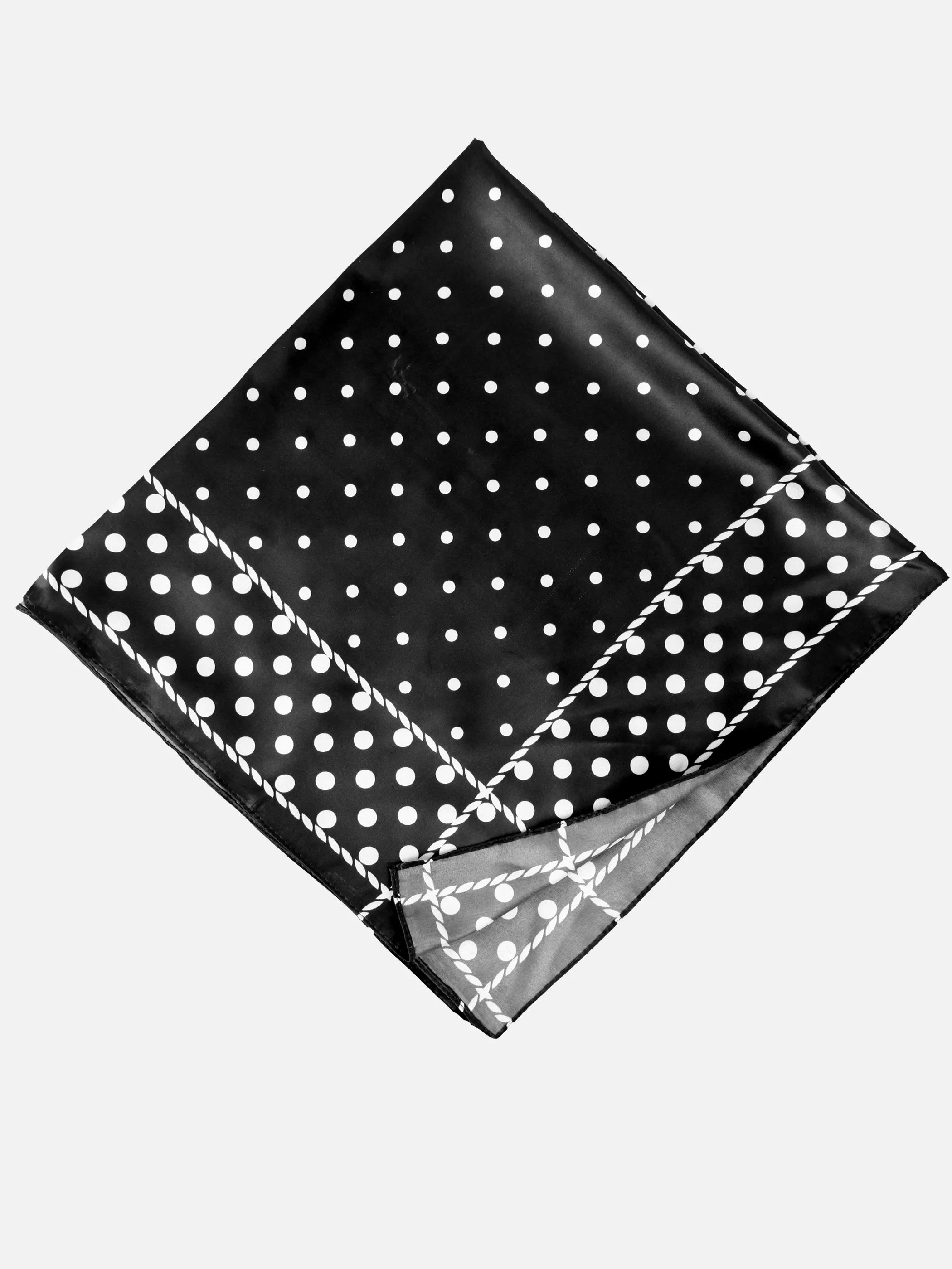 Lisa Tossa Da-Nickytuch 70*70 cm Schwarz 933326 SCHWARZ 1