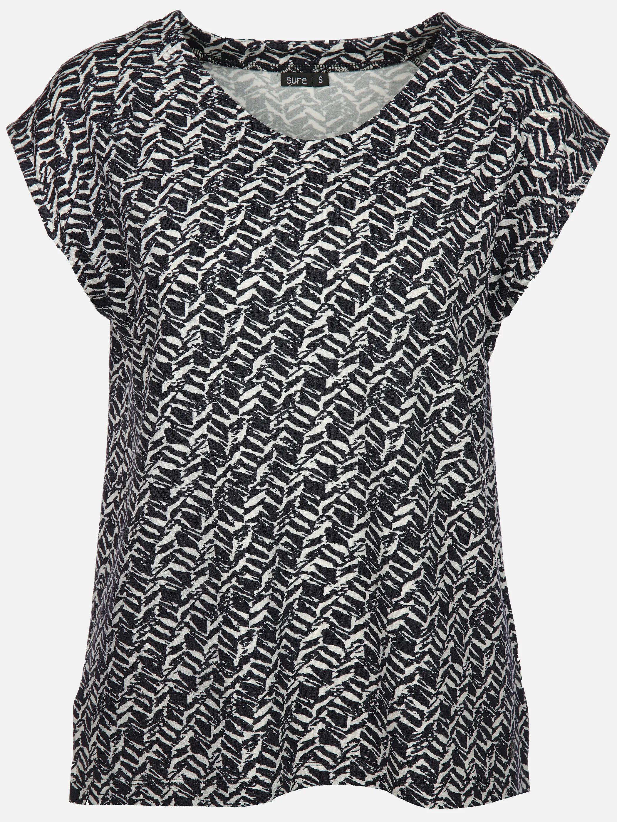 Sure Da-Alloverprint-Shirt Grün 913485 SAPHIRE 1