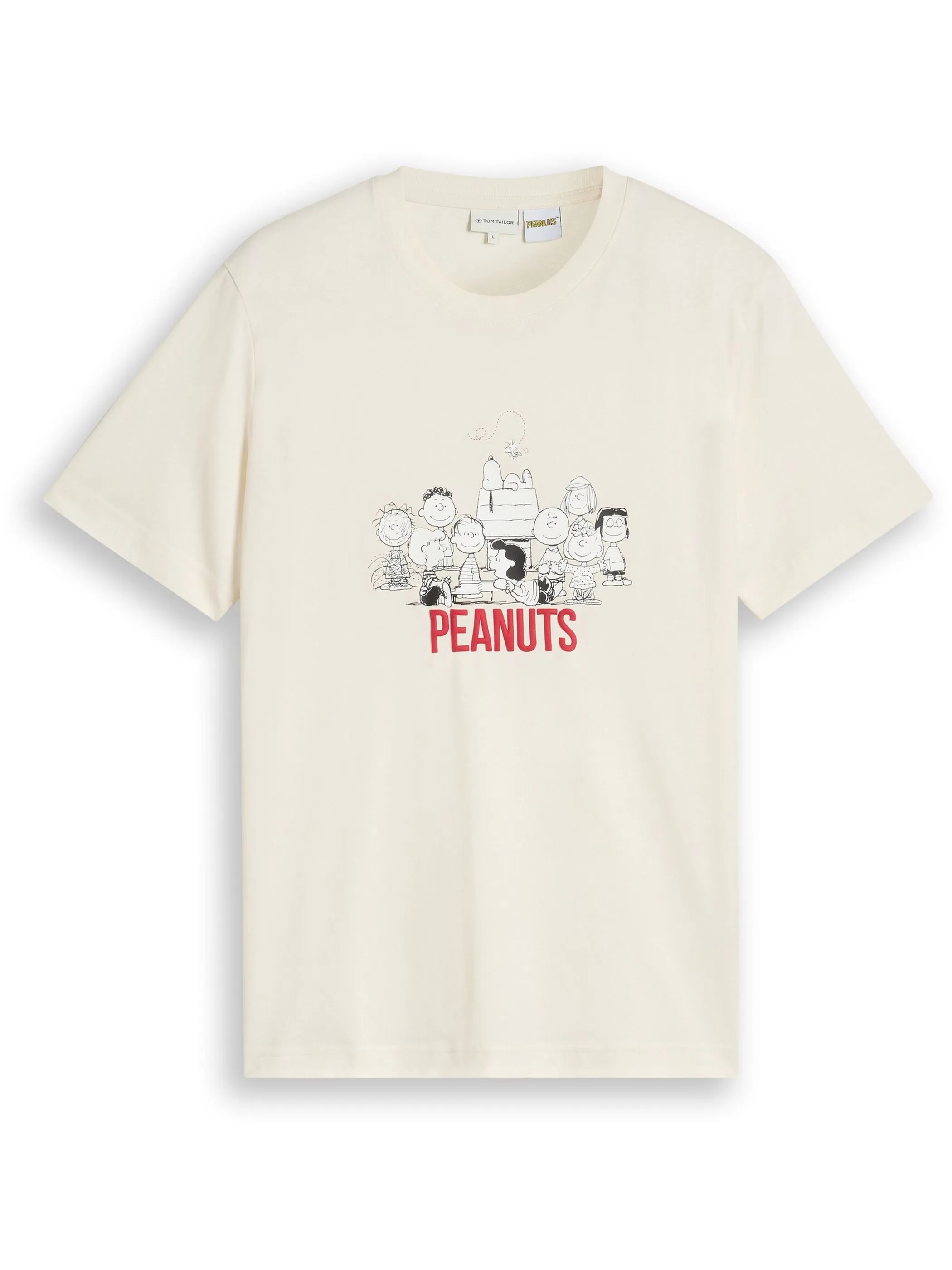 Tom Tailor 1053463 PEANUTS printed t-shirt Weiß 933844 10348 5