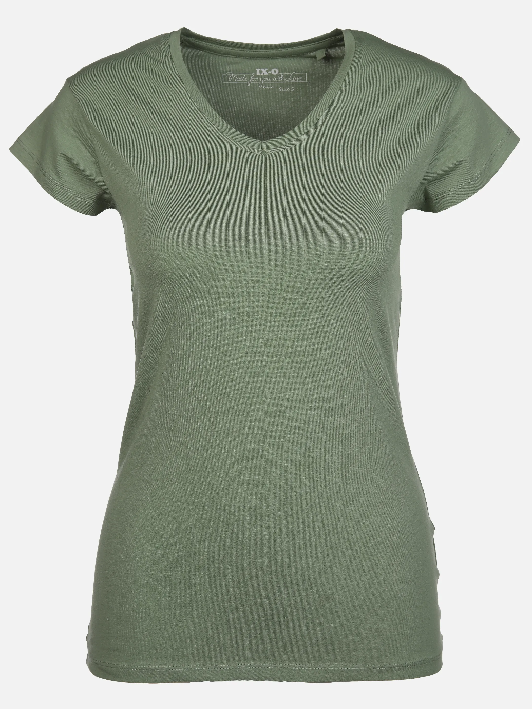 IX-O YF-Da-T-Shirt, Basic Grün 889940 17-6323TCX 1