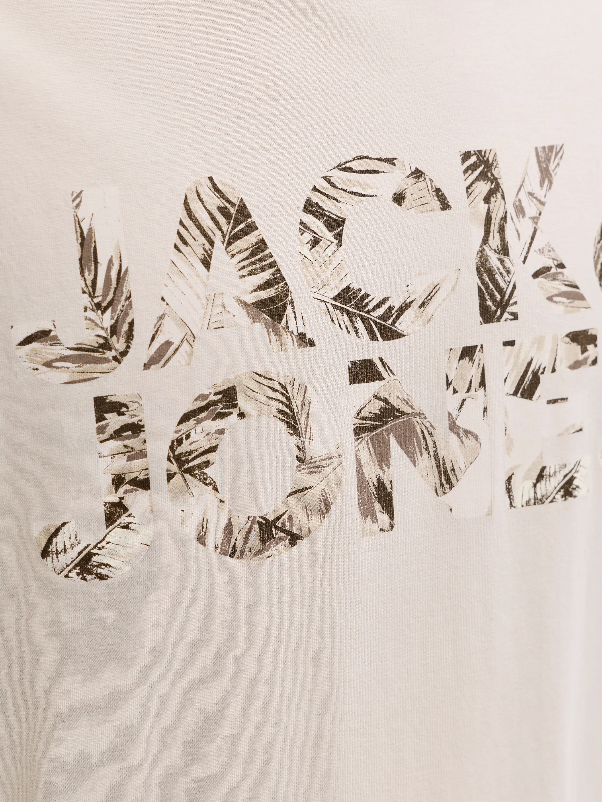 Jack Jones 12288536 JJEJEFF LOGO TEE SS S Braun 922266 176631 3