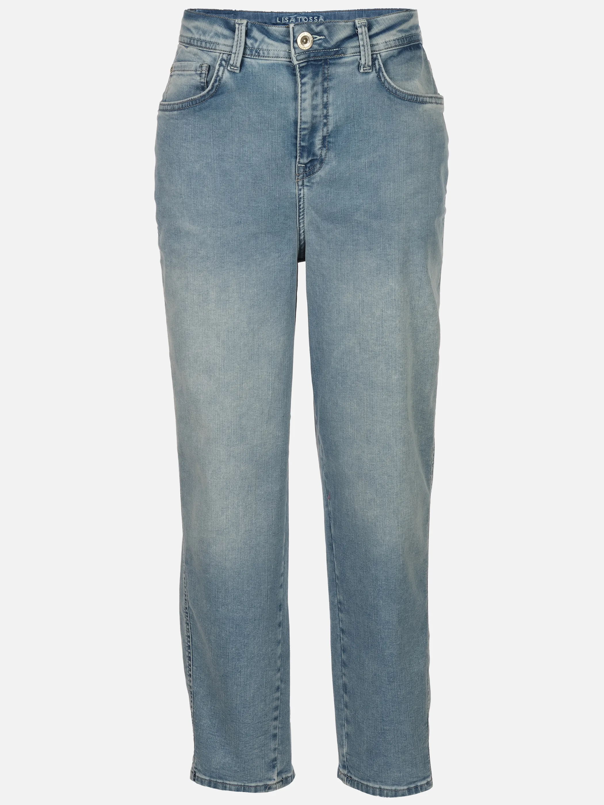 Lisa Tossa Da. Barrel-Jeanshose Blau 928419 BLAU DENIM 1