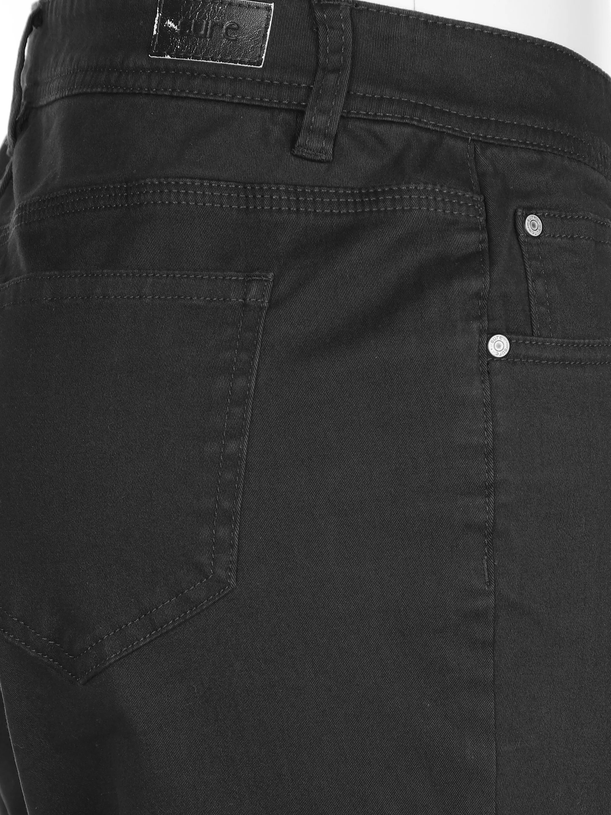Sure Da-Stoffhose Schwarz 890788 BLACK 4