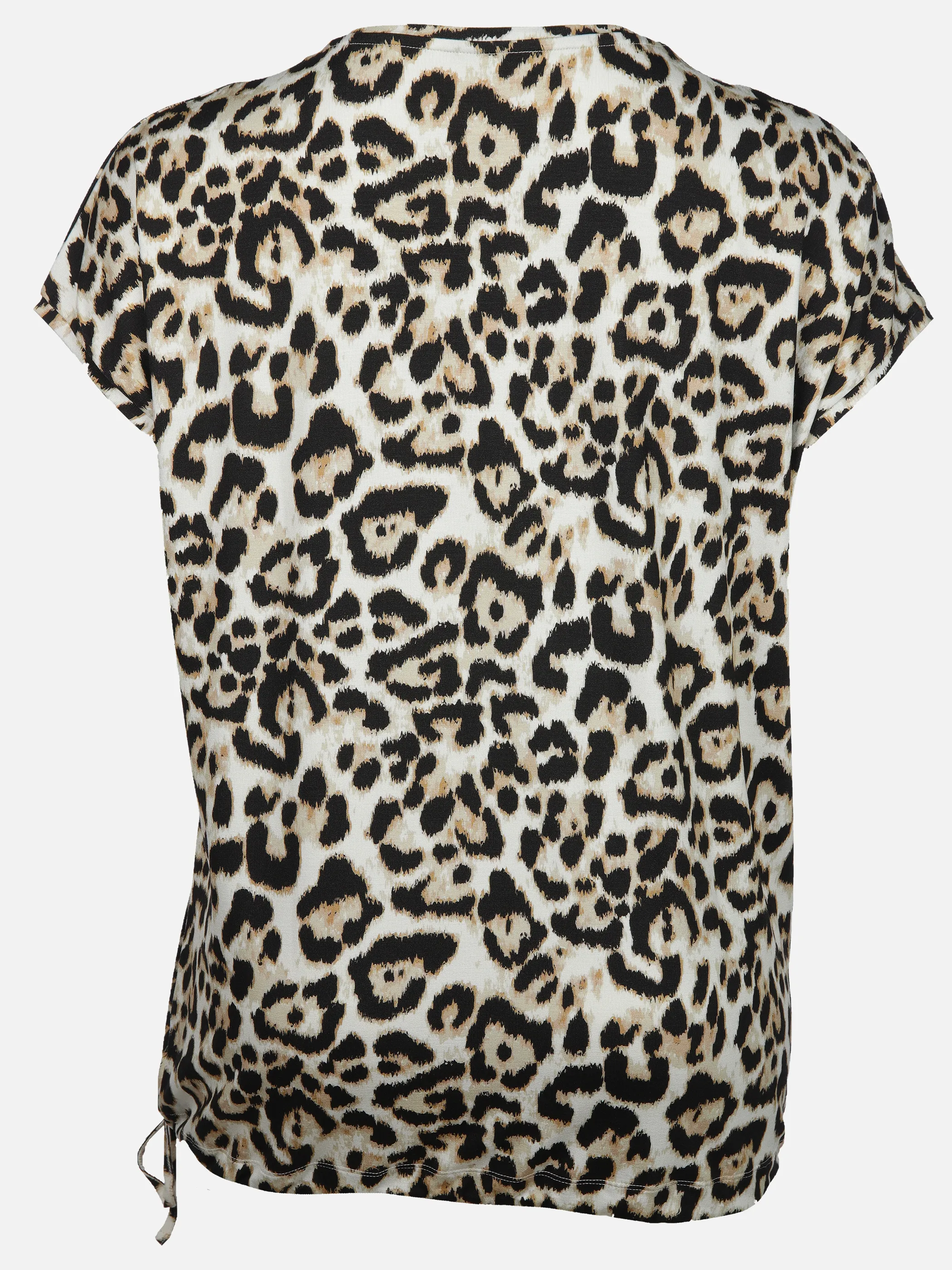 Sonja Blank Da-gr.Gr. Shirt m. Leoprint Beige 908240 LEO 2 Sonja Blank Da-gr.Gr. Shirt m. Leoprint Beige 908240 LEO 2