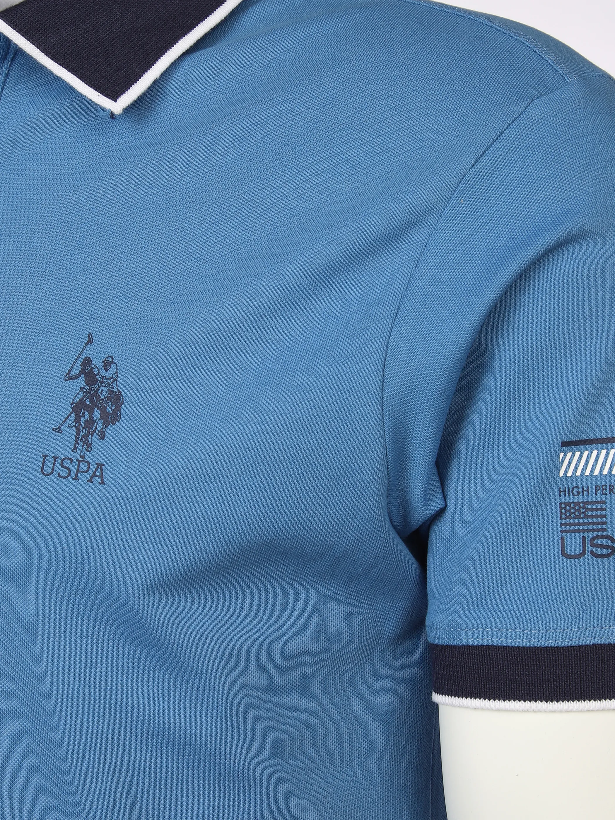 U.S. Polo Assn. He. Poloshirt 1/2 Arm Blau 881266 BLAU 3 U.S. Polo Assn. He. Poloshirt 1/2 Arm Blau 881266 BLAU 3