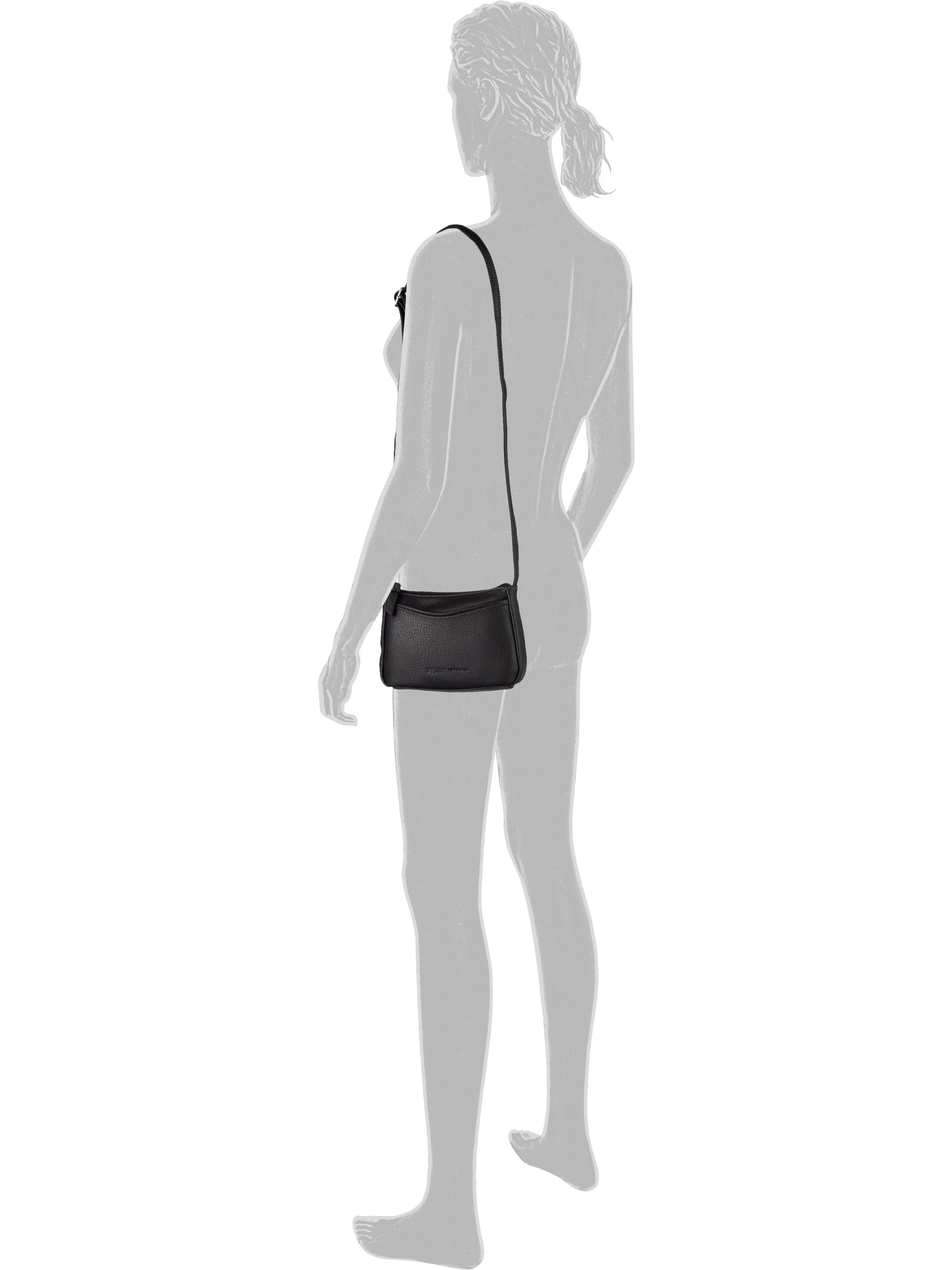 Tom Tailor 000970 Cilia, Cross bag S, bla Schwarz 901014 060 4