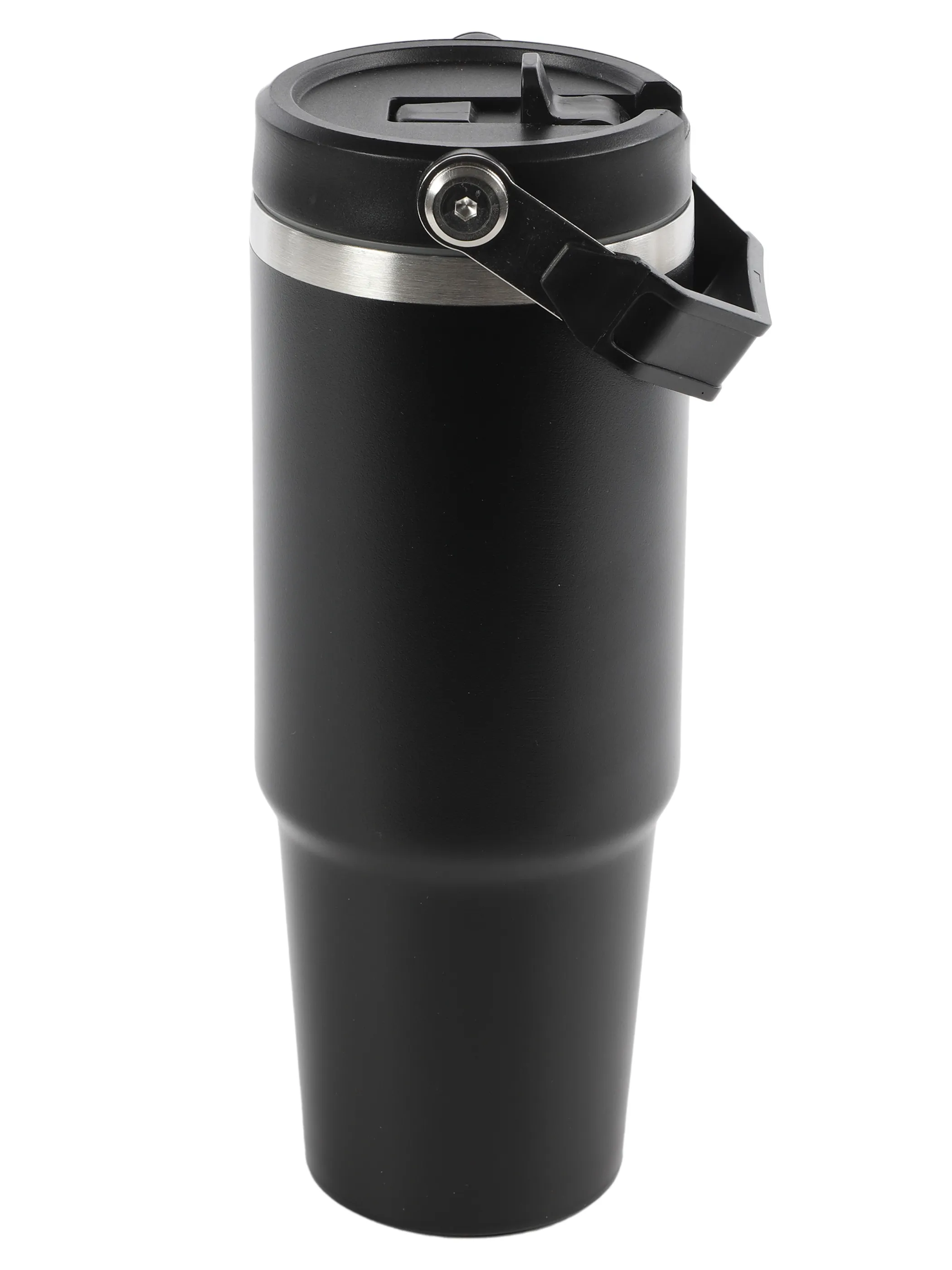 Dream House Thermobecher inkl Flip Strohha Schwarz 915836 SCHWARZ 1