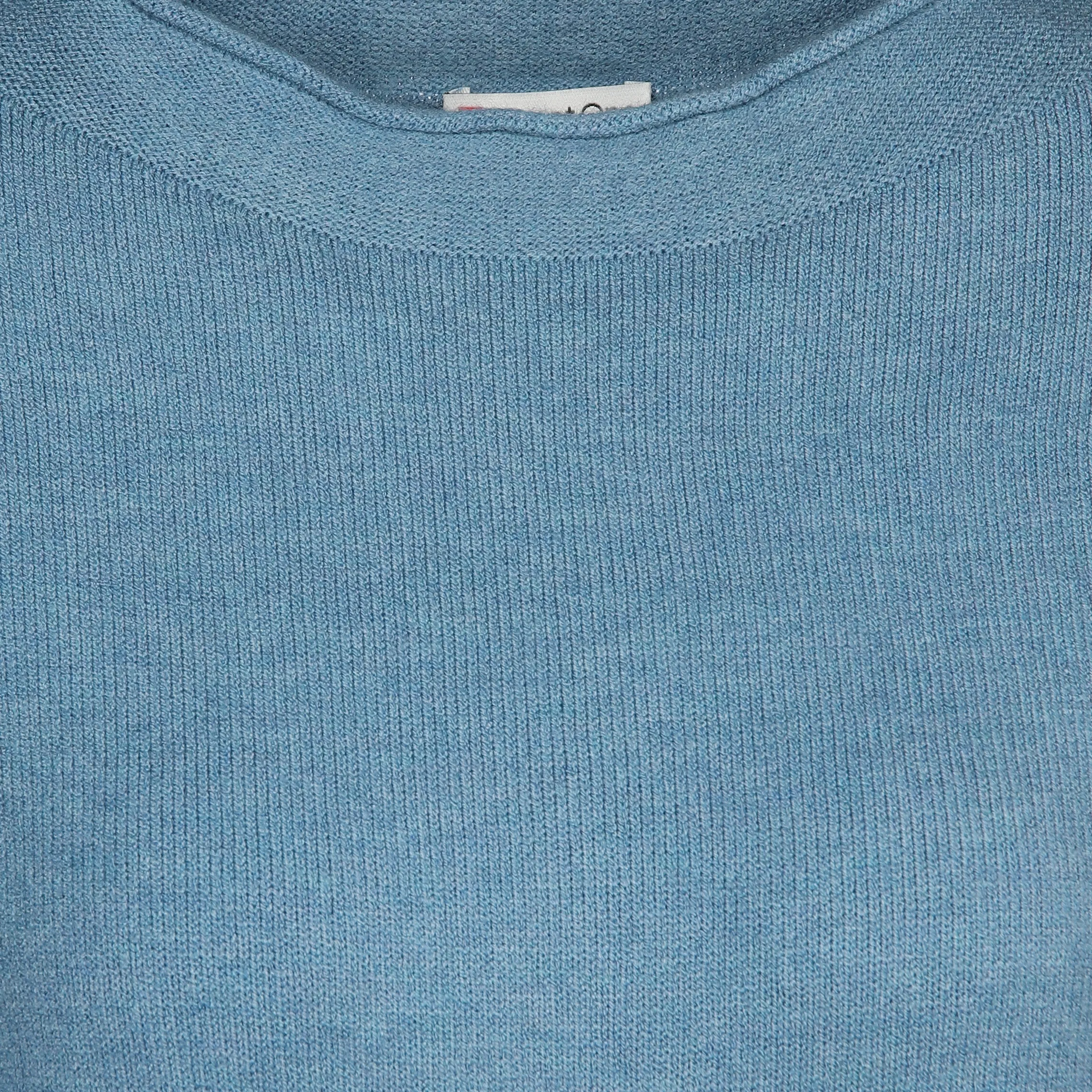 Street One A302364 LTD QR rolled edge collar swea Blau 884741 15036 3 Street One A302364 LTD QR rolled edge collar swea Blau 884741 15036 3
