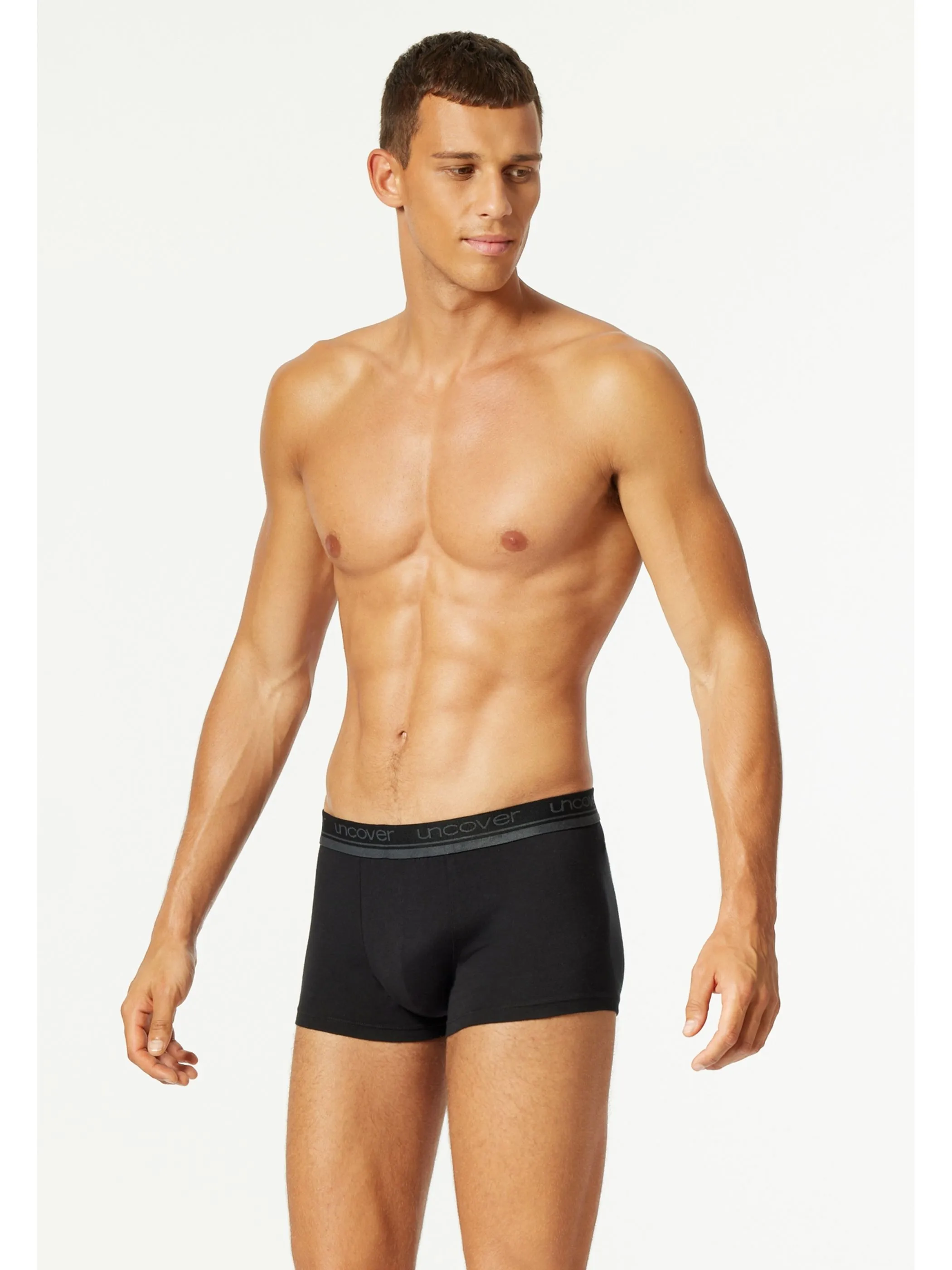 UNCOVER by Schiesser 173905 3PACK Shorts Schwarz 913983 000 4