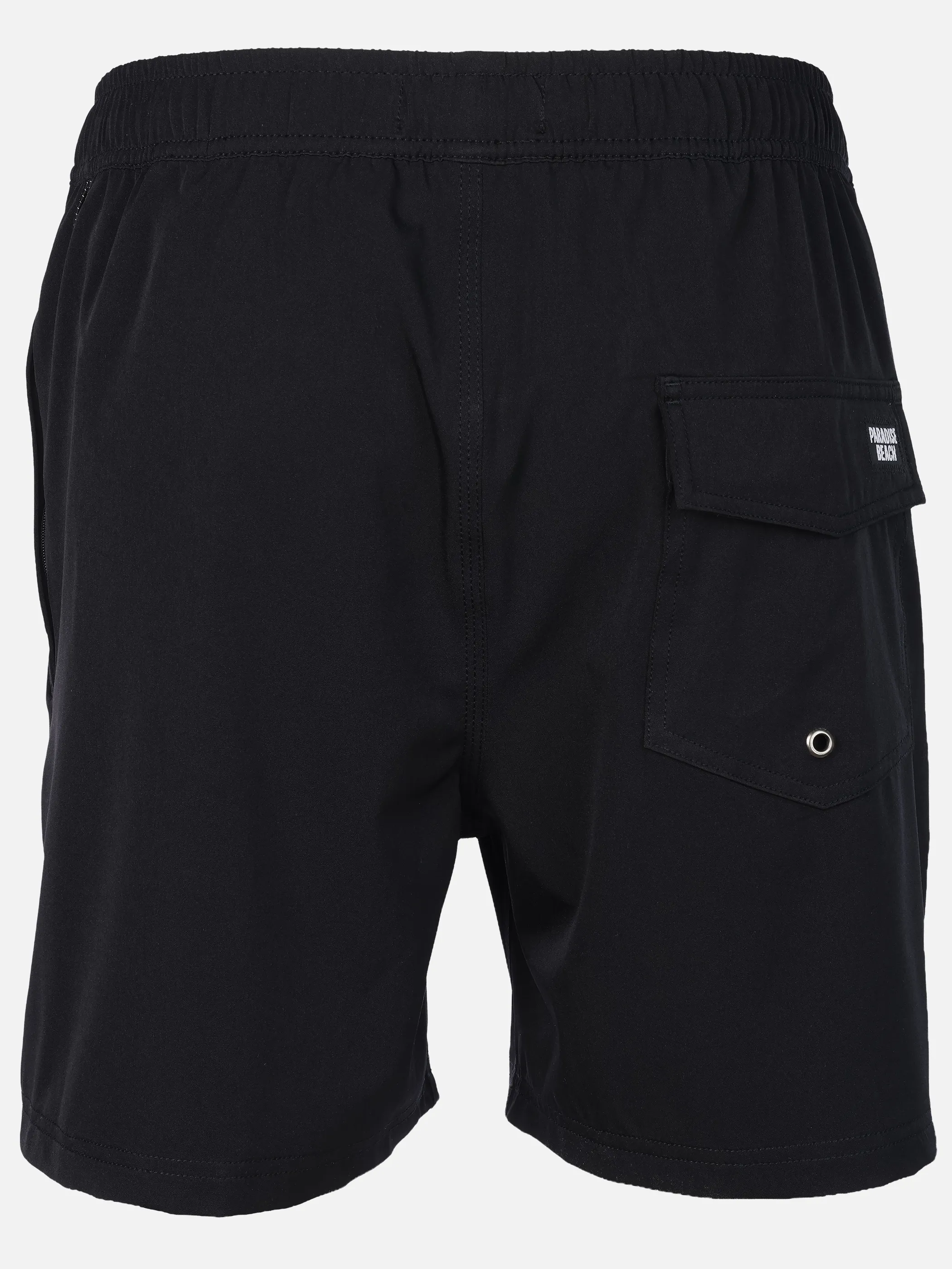 Grinario Sports He-Badeshorts, 4-Way-Stretch, m. Gesäßtasche Schwarz 923469 BLACK ONYX 2