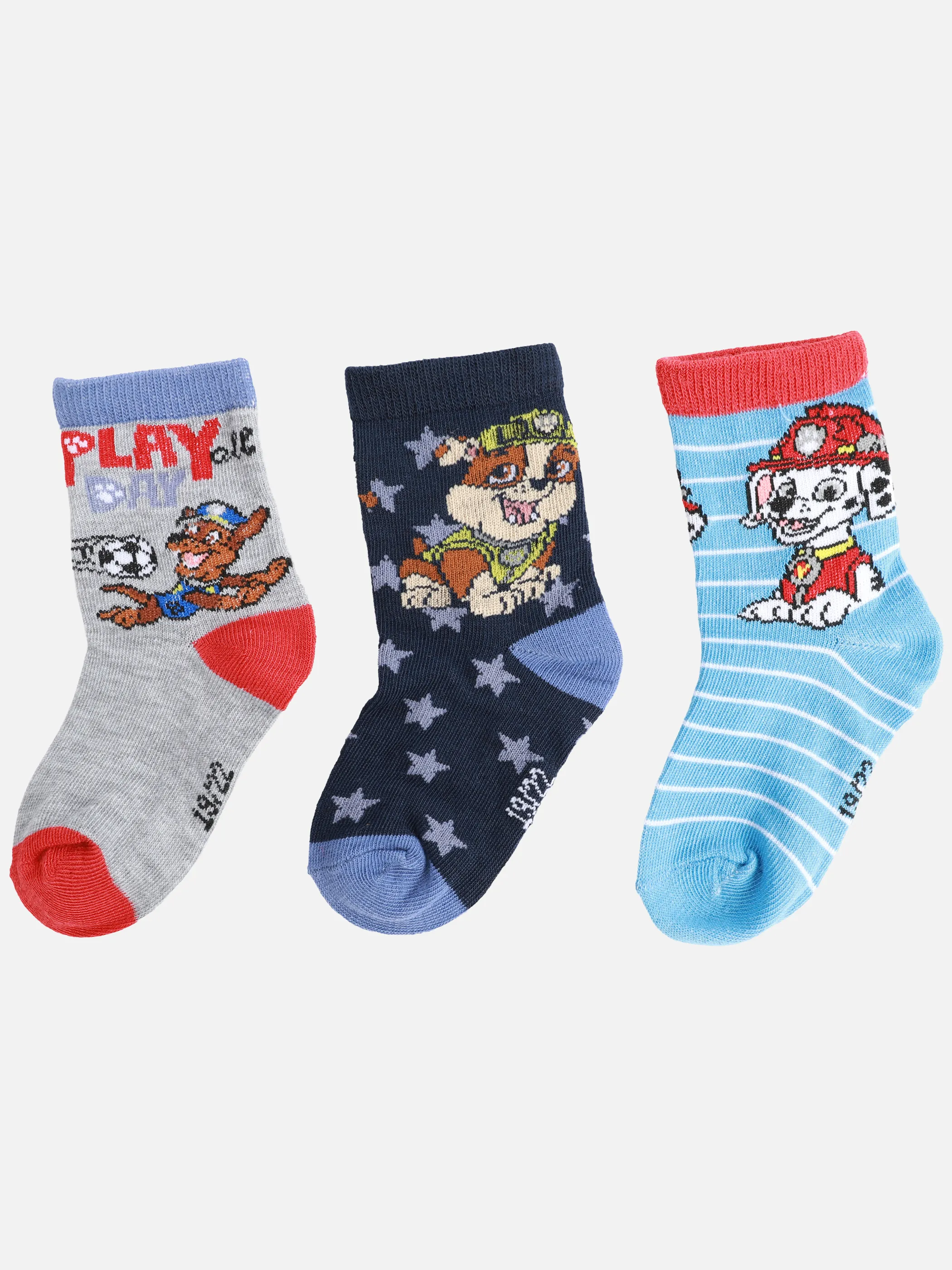 Lizenz P94005001 Disney Boys Socks 3p Paw Patrol Blau 926273 0001 1
