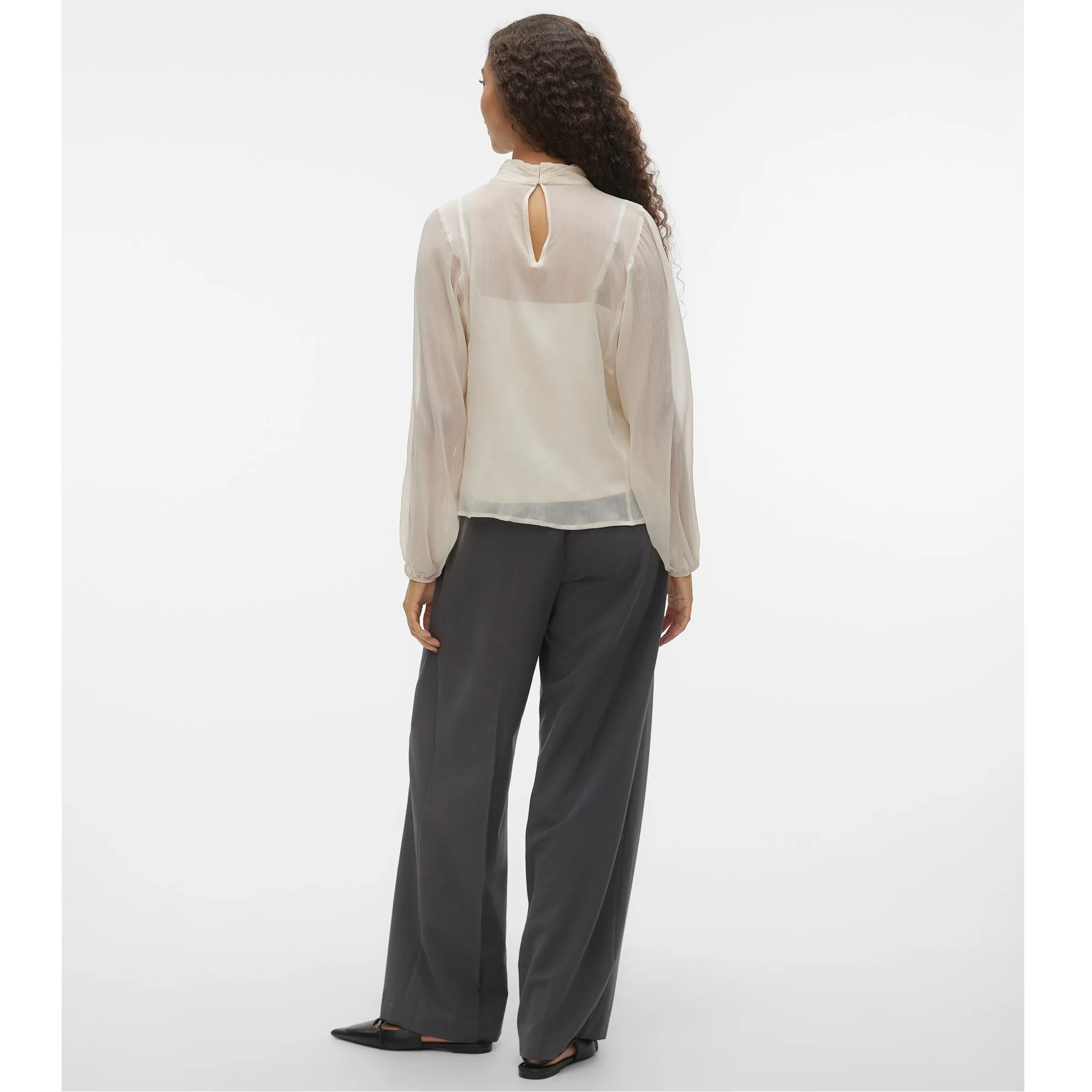 Vero Moda 10296365 VMRHEA LS TOP WVN GA Weiß 886166 195780 3 Vero Moda 10296365 VMRHEA LS TOP WVN GA Weiß 886166 195780 3