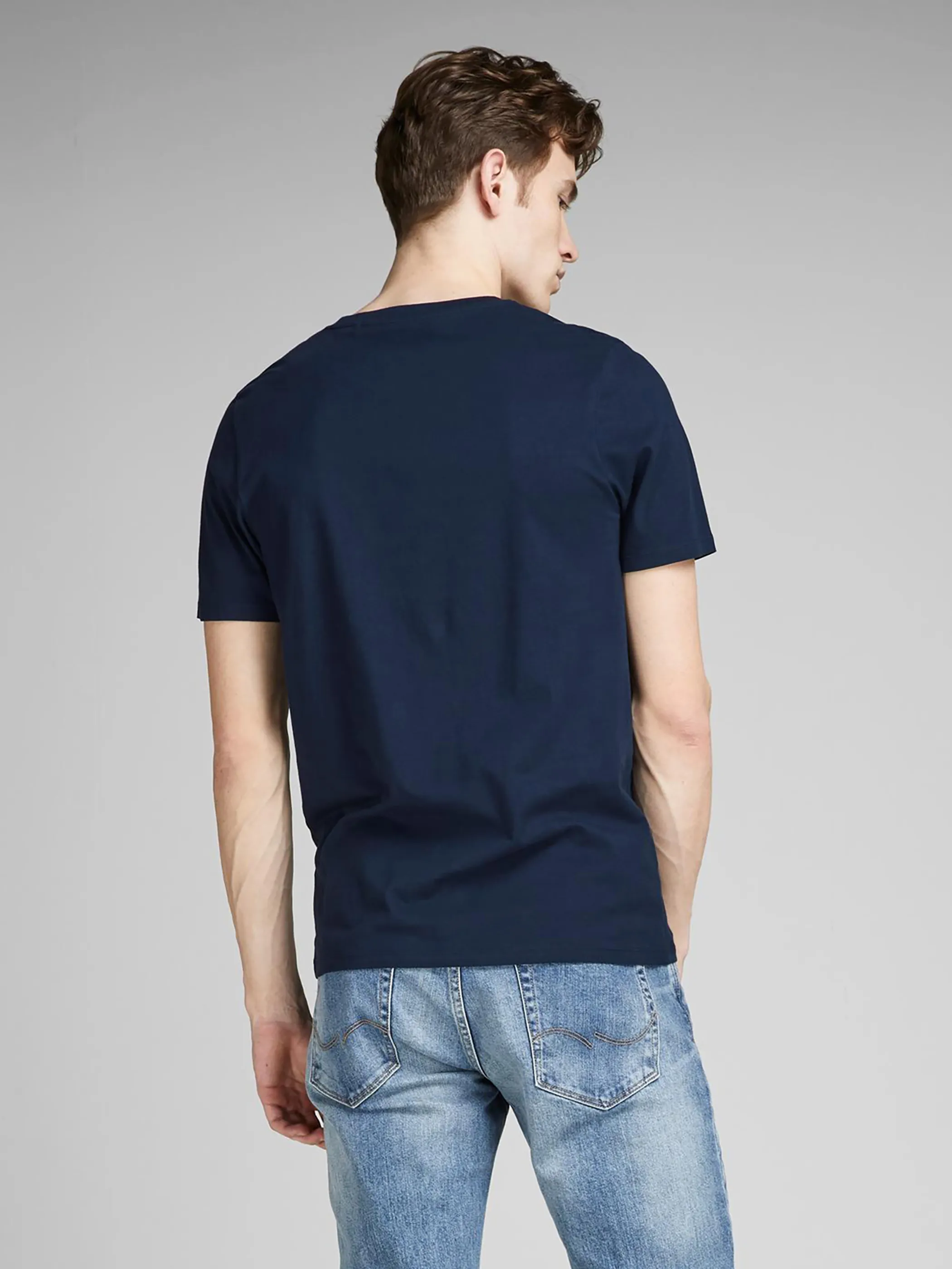 Jack Jones 12137126 JJECORP LOGO TEE SS C Blau 832988 175876001 2 Jack Jones 12137126 JJECORP LOGO TEE SS C Blau 832988 175876001 2