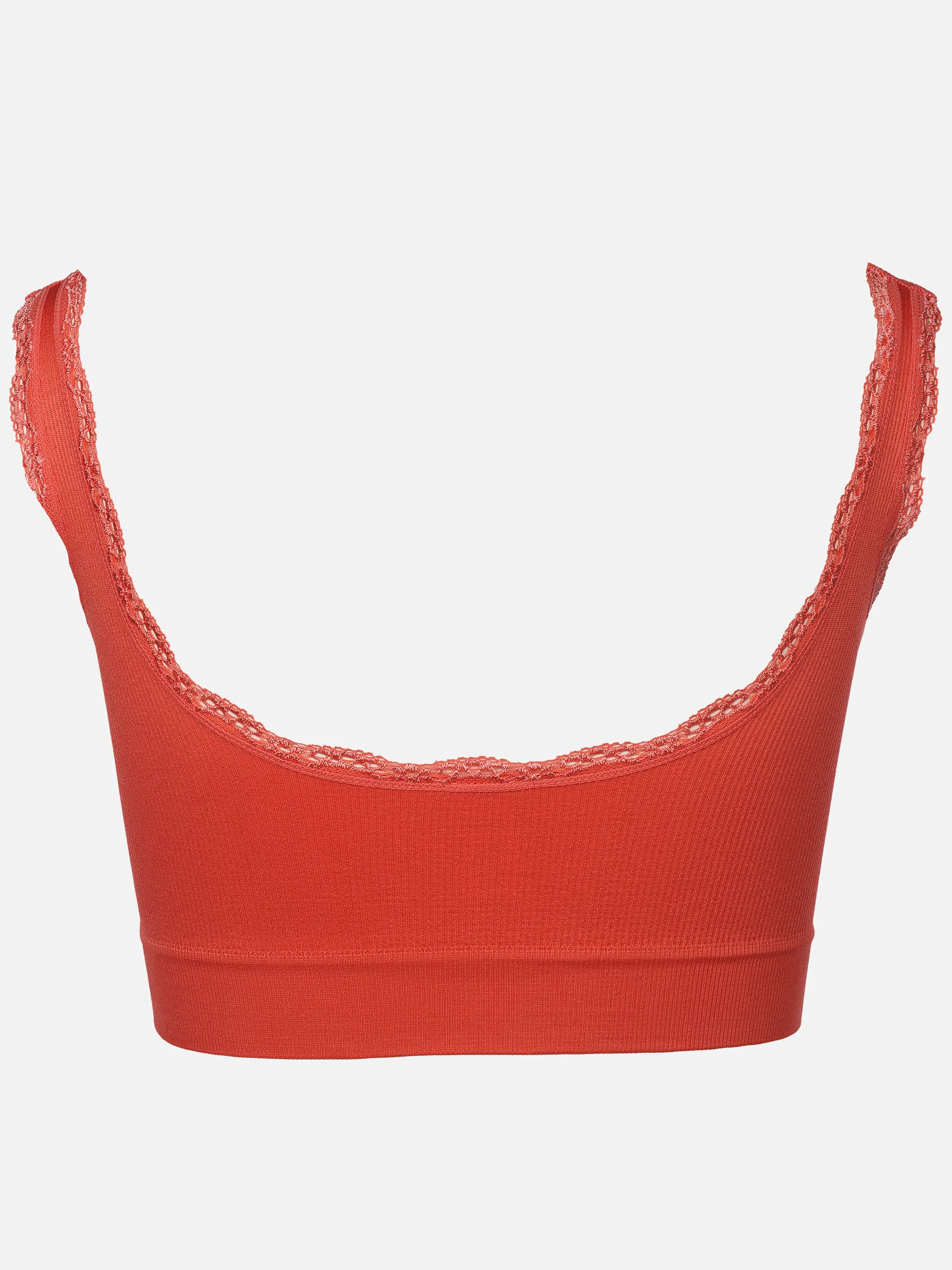 Sure Bustier Seamless Rippe&Spitze Pink 922779 FLAMINGO 2