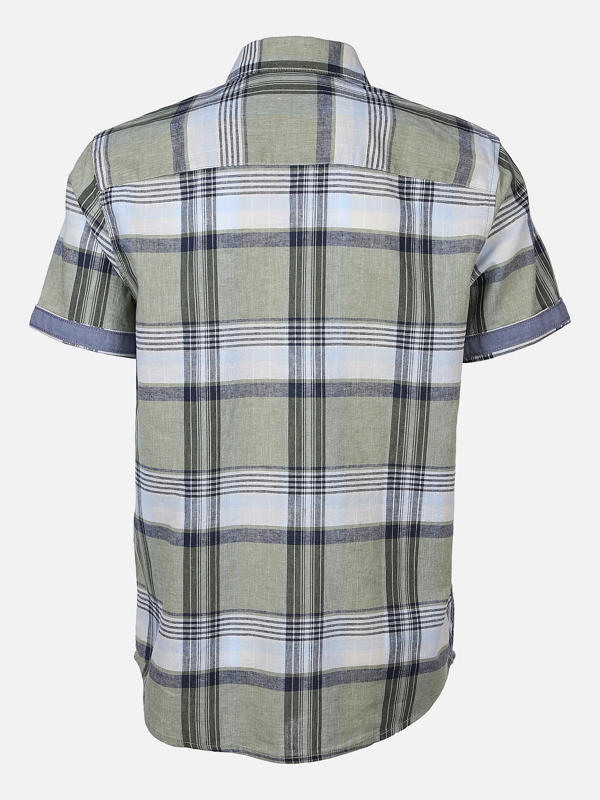 Tom Tailor 1029818 checked cotton linen s Grün 862558 29067 2 Tom Tailor 1029818 checked cotton linen s Grün 862558 29067 2