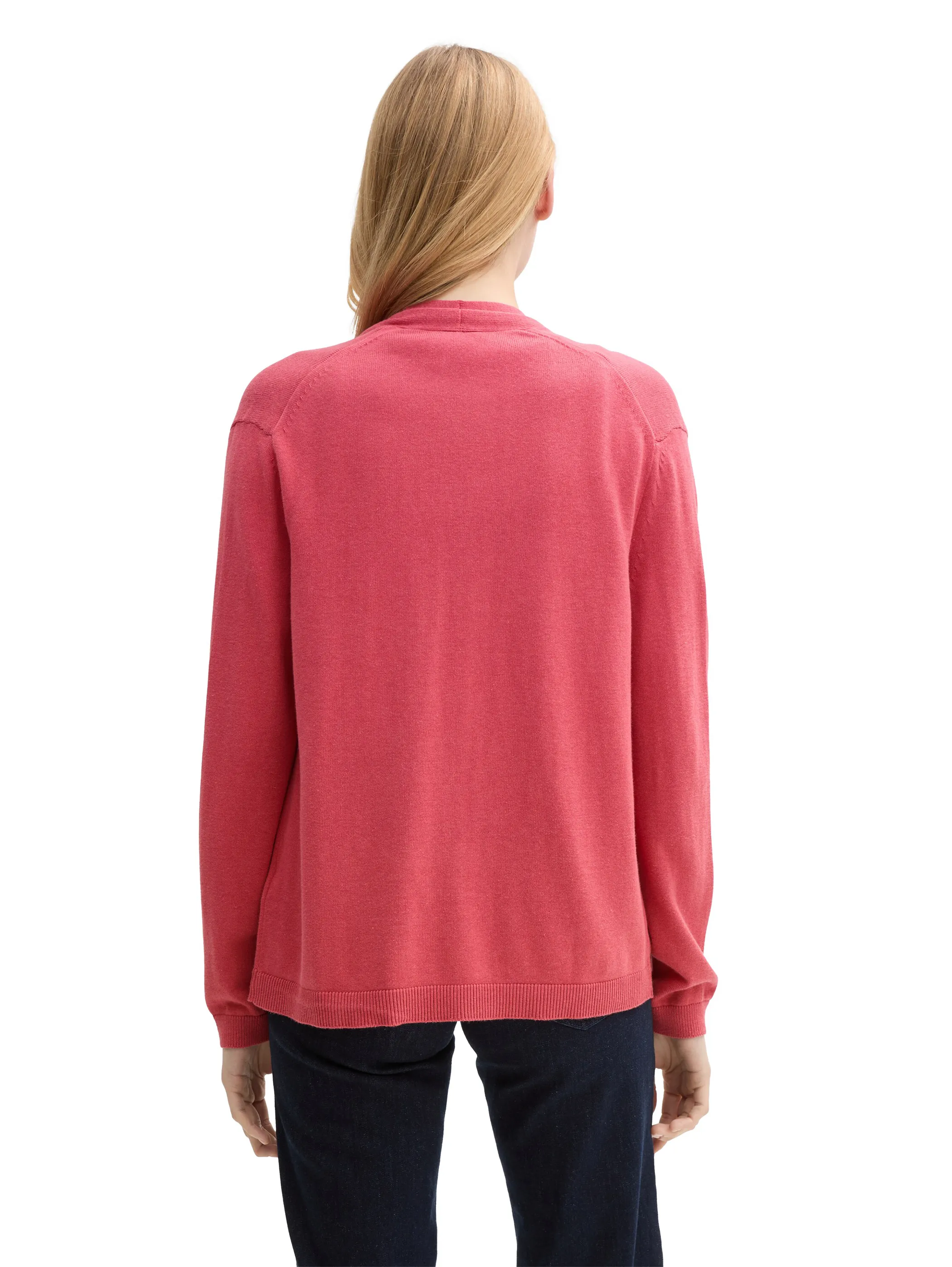 Tom Tailor 1045825 knit basic open cardigan Rot 903067 11016 2 Tom Tailor 1045825 knit basic open cardigan Rot 903067 11016 2