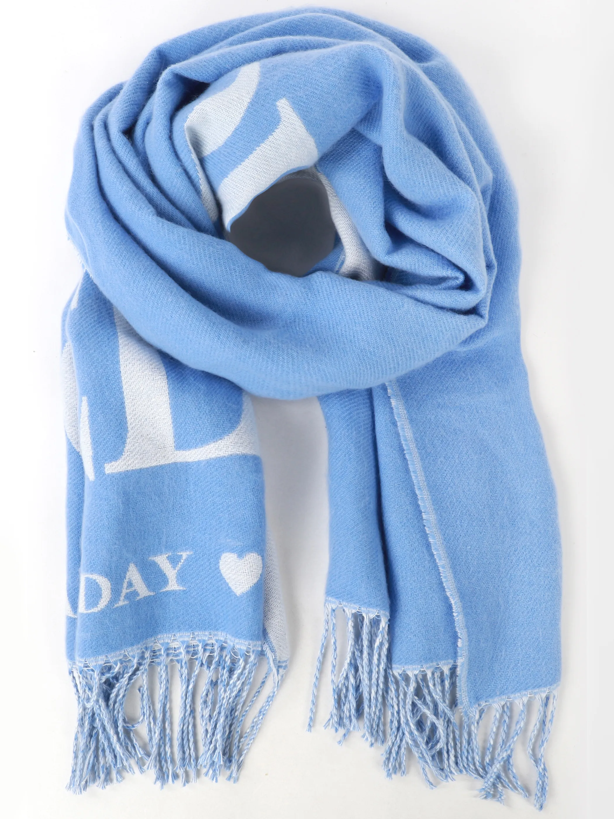 Lisa Tossa Da-Schal "Love Club" Blau 933327 BLUE 1