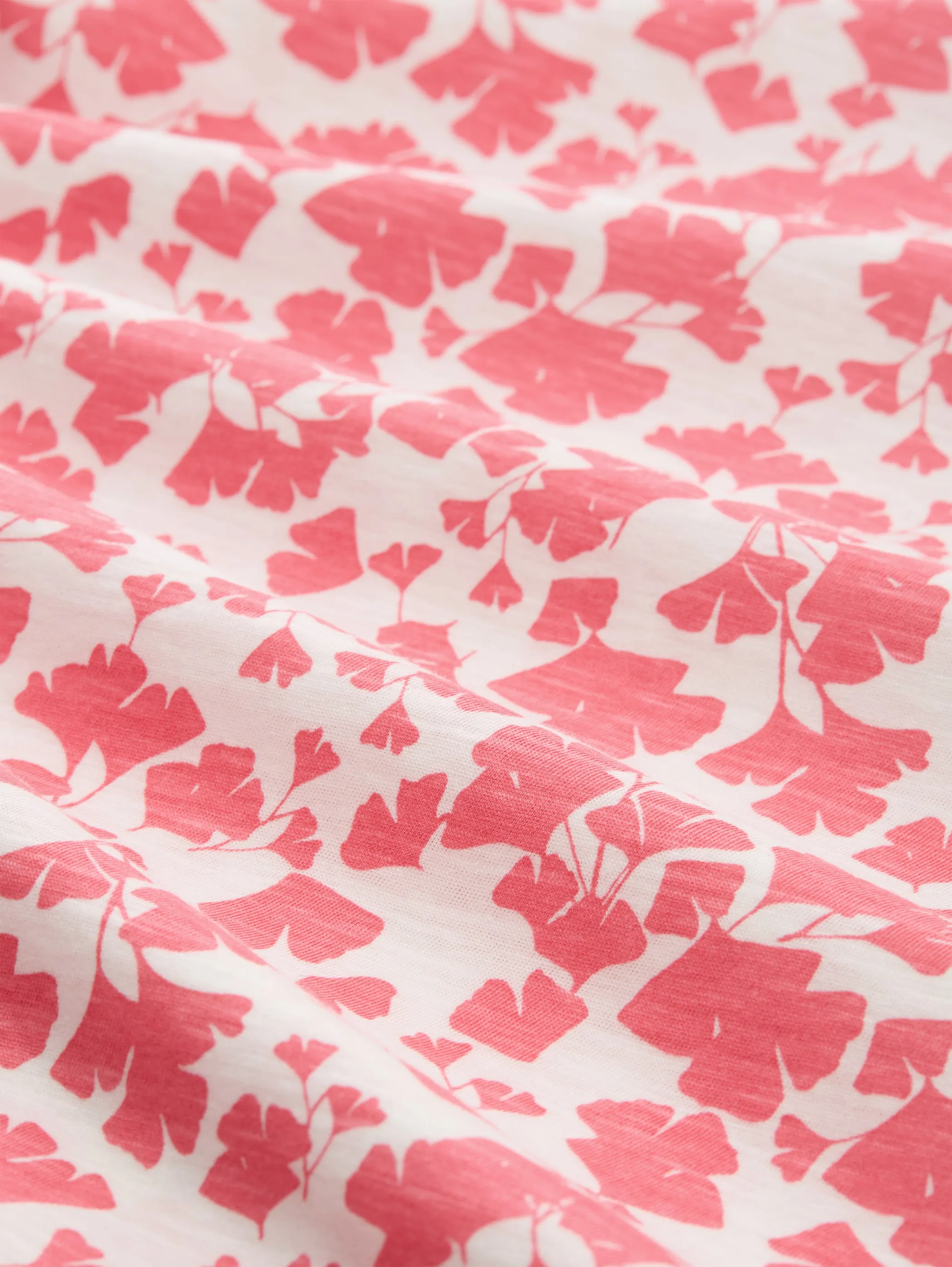 Tom Tailor 1050423 NOS T-shirt slub jersey wide crew Rot 922033 39953 4