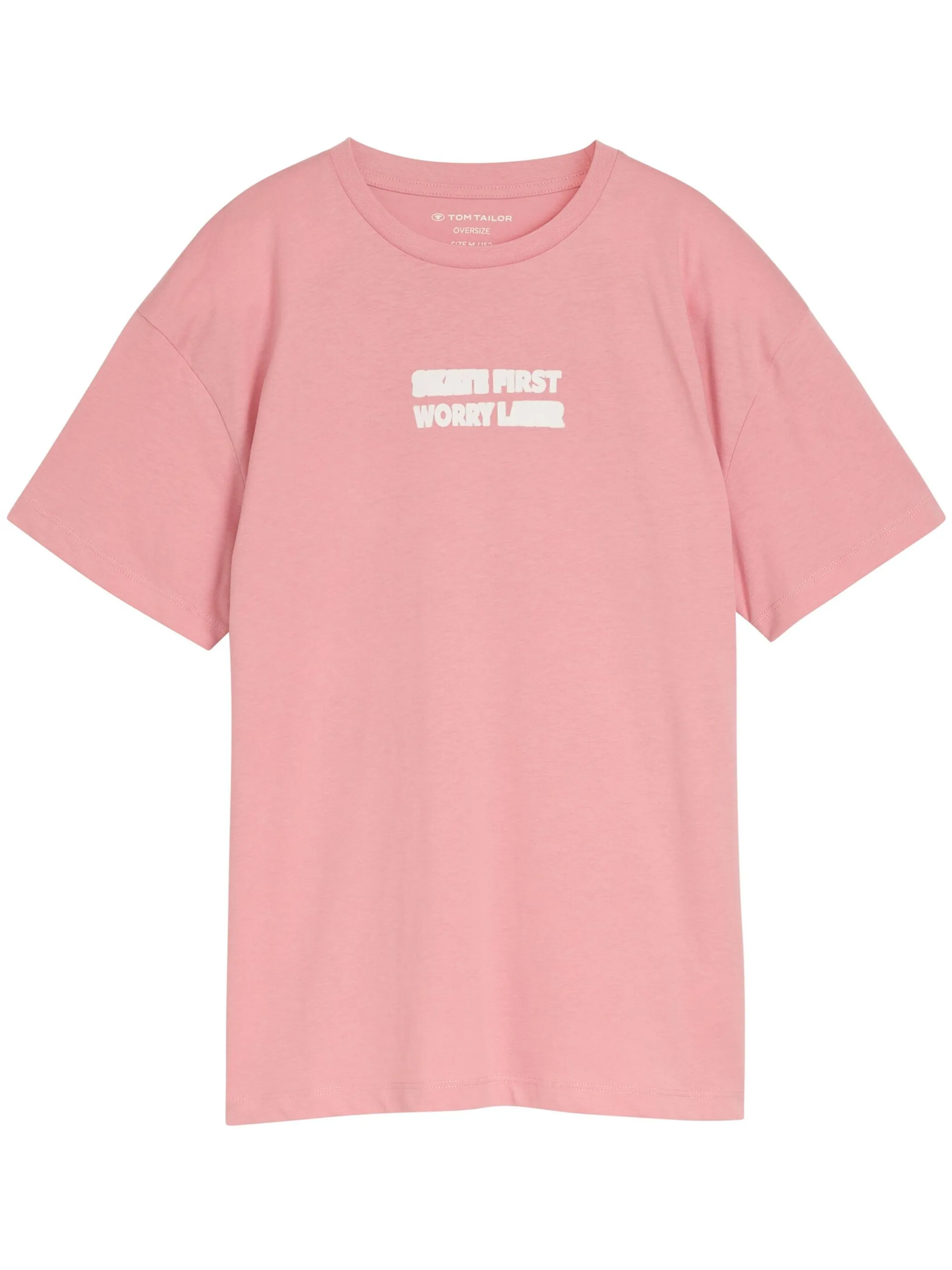 Tom Tailor 1049784 oversize printed t-shirt Rosa 928054 17285 1