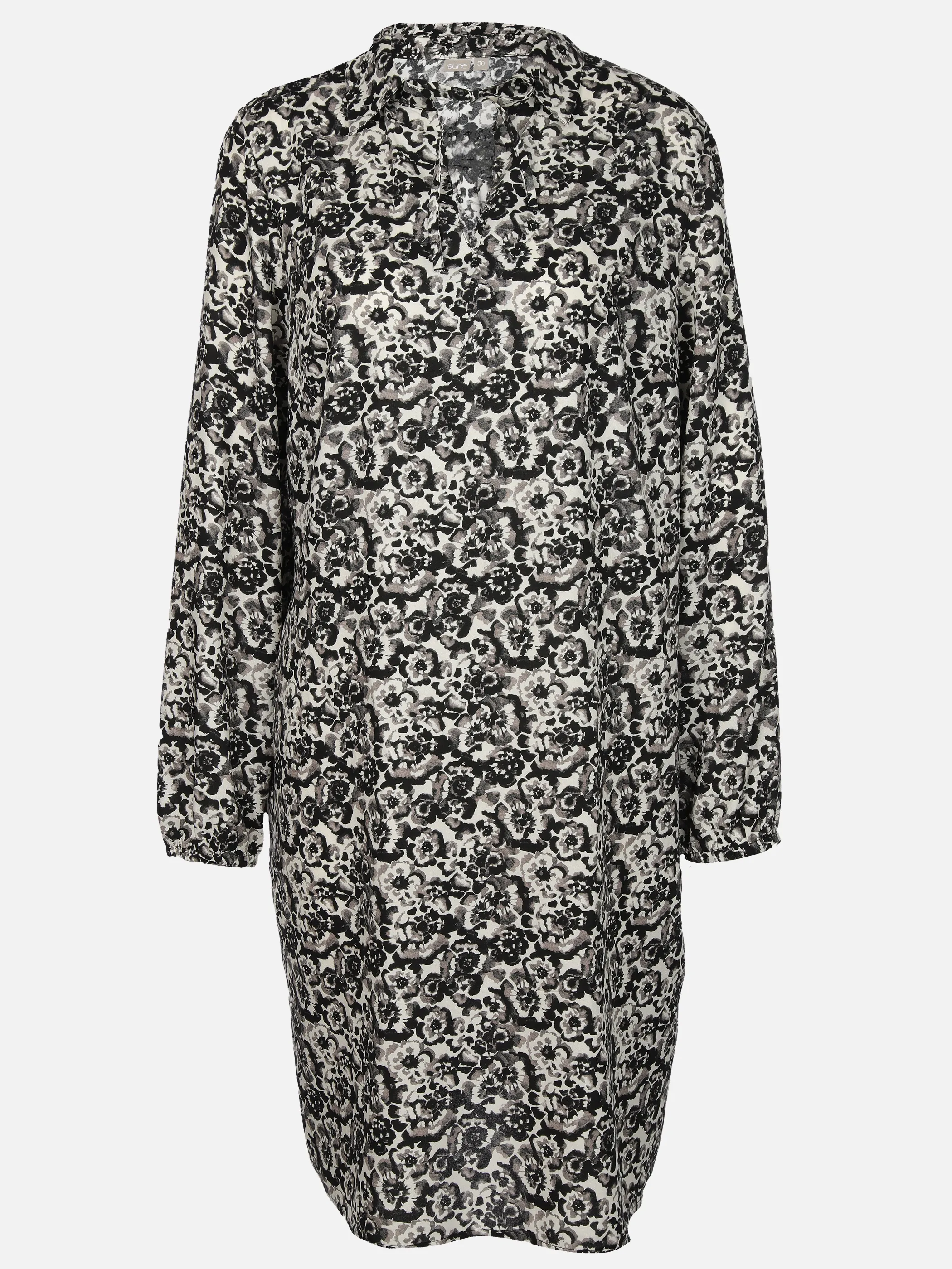 Sure Da-Kleid m. Print Schwarz 905174 SCHWARZ 1