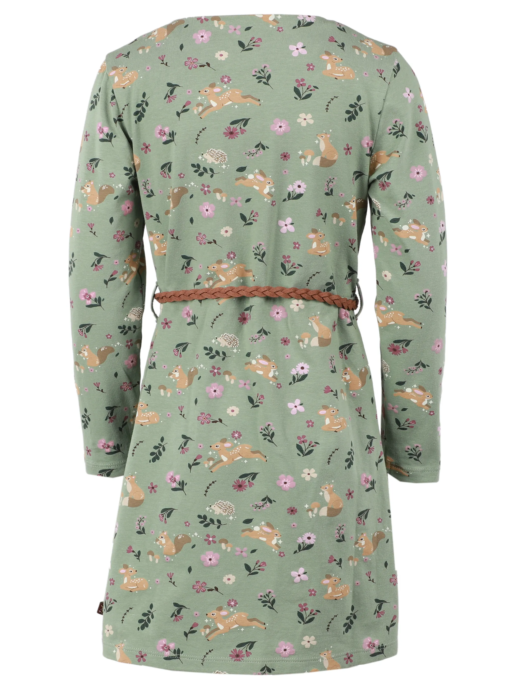 One Way KM Kleid mit Blumen/Bambi AOP in grün Grün 929861 GREENBAY 2