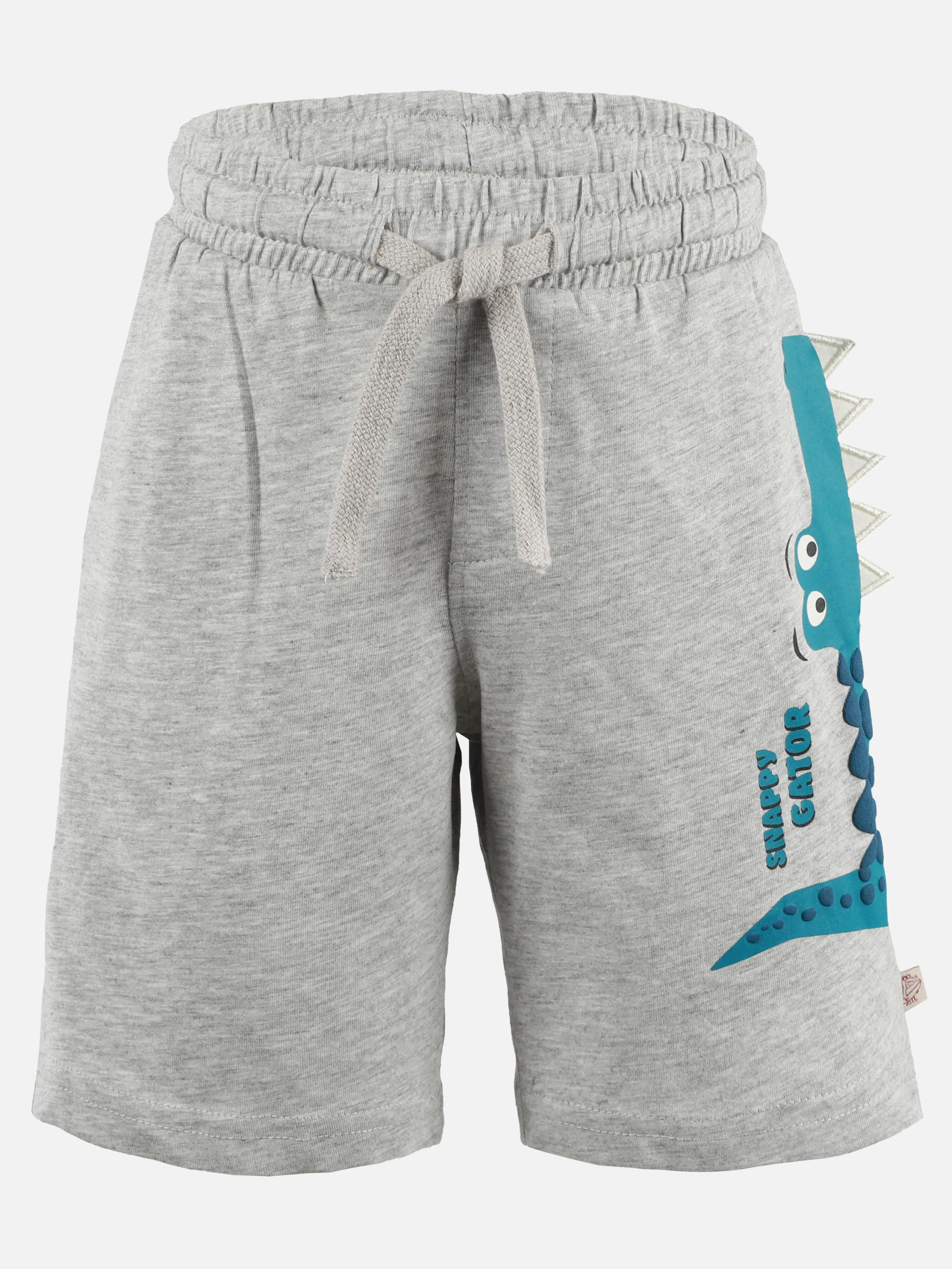 Bubble Gum KJ Shorts mit Krokodil print in grau Grau 909811 GRAU 1