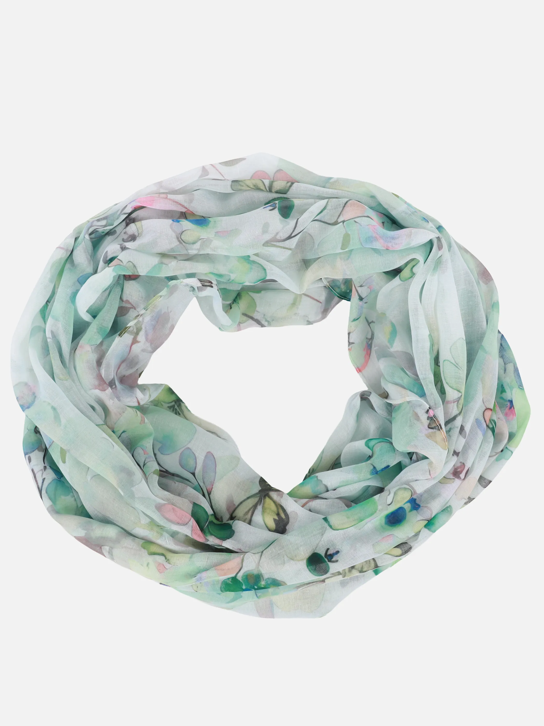 Sure Da-Loop m. Blumen Print Oliv 923426 OLIVE 1