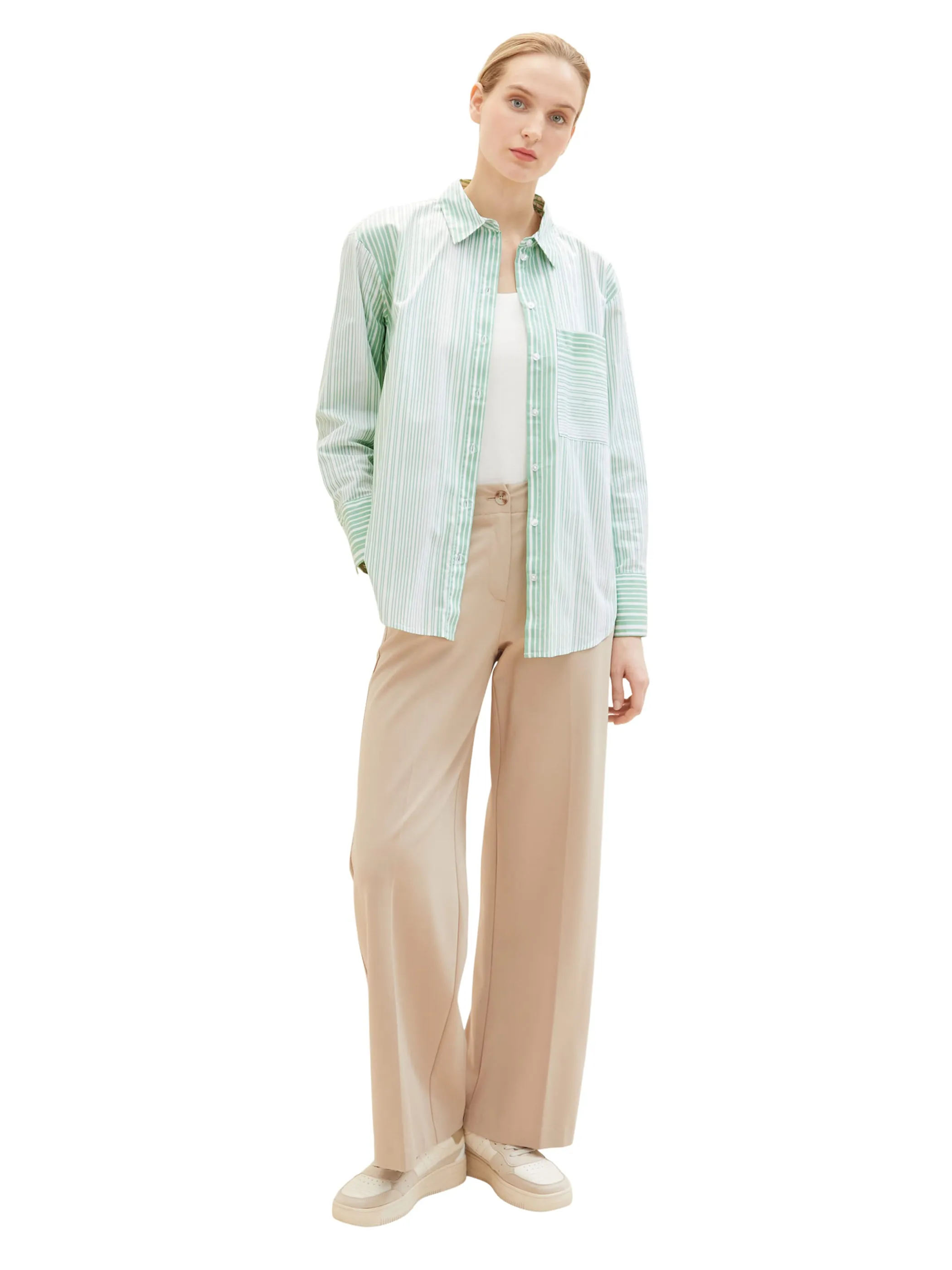 Tom Tailor 1034784 blouse poplin Grün 869492 31129 4 Tom Tailor 1034784 blouse poplin Grün 869492 31129 4