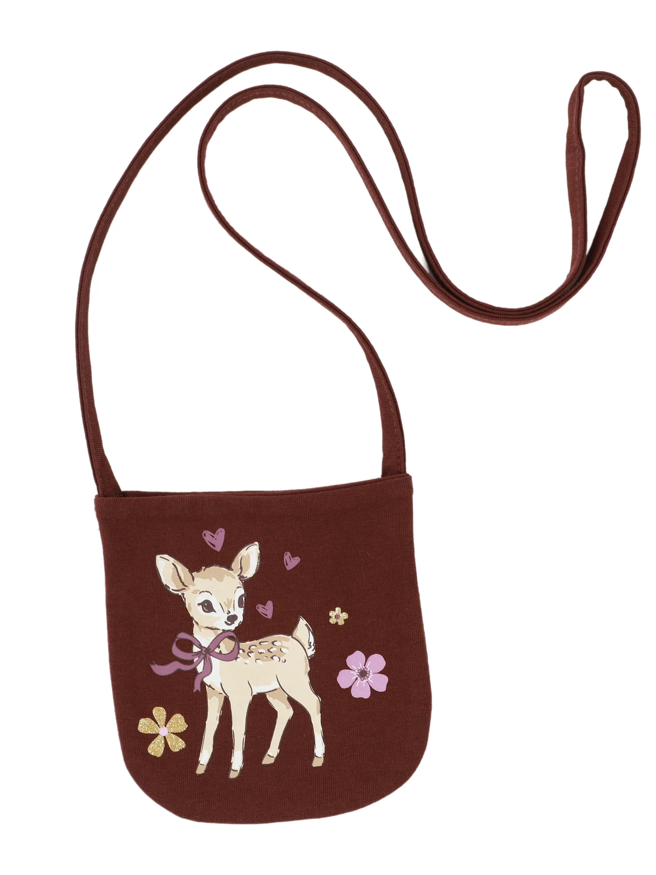 One Way KM Kleid Braun mit Tasche Blumen AOP in braun Braun 929845 BROWN 4