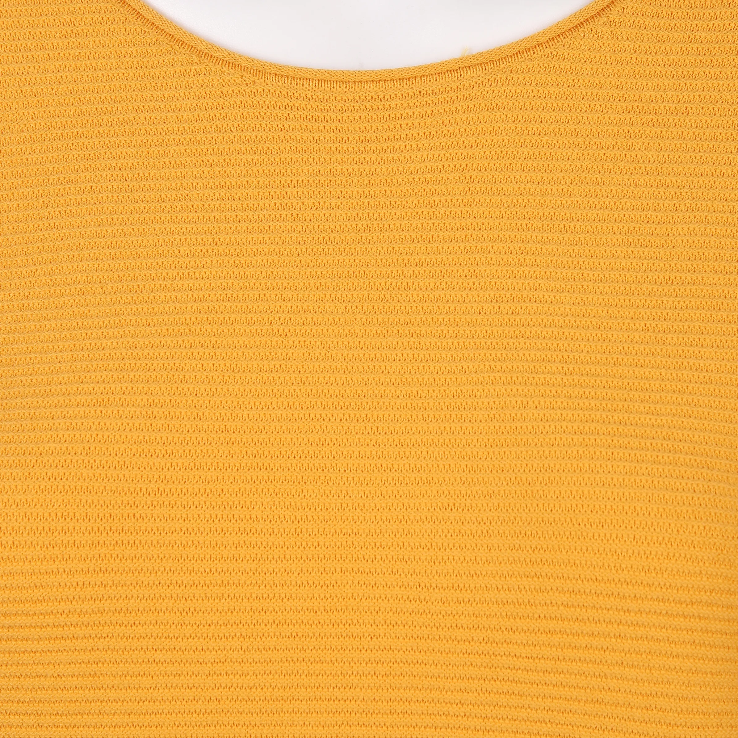 Lisa Tossa Da-Pullover Rundhals Gelb 822840 YELLOW 3