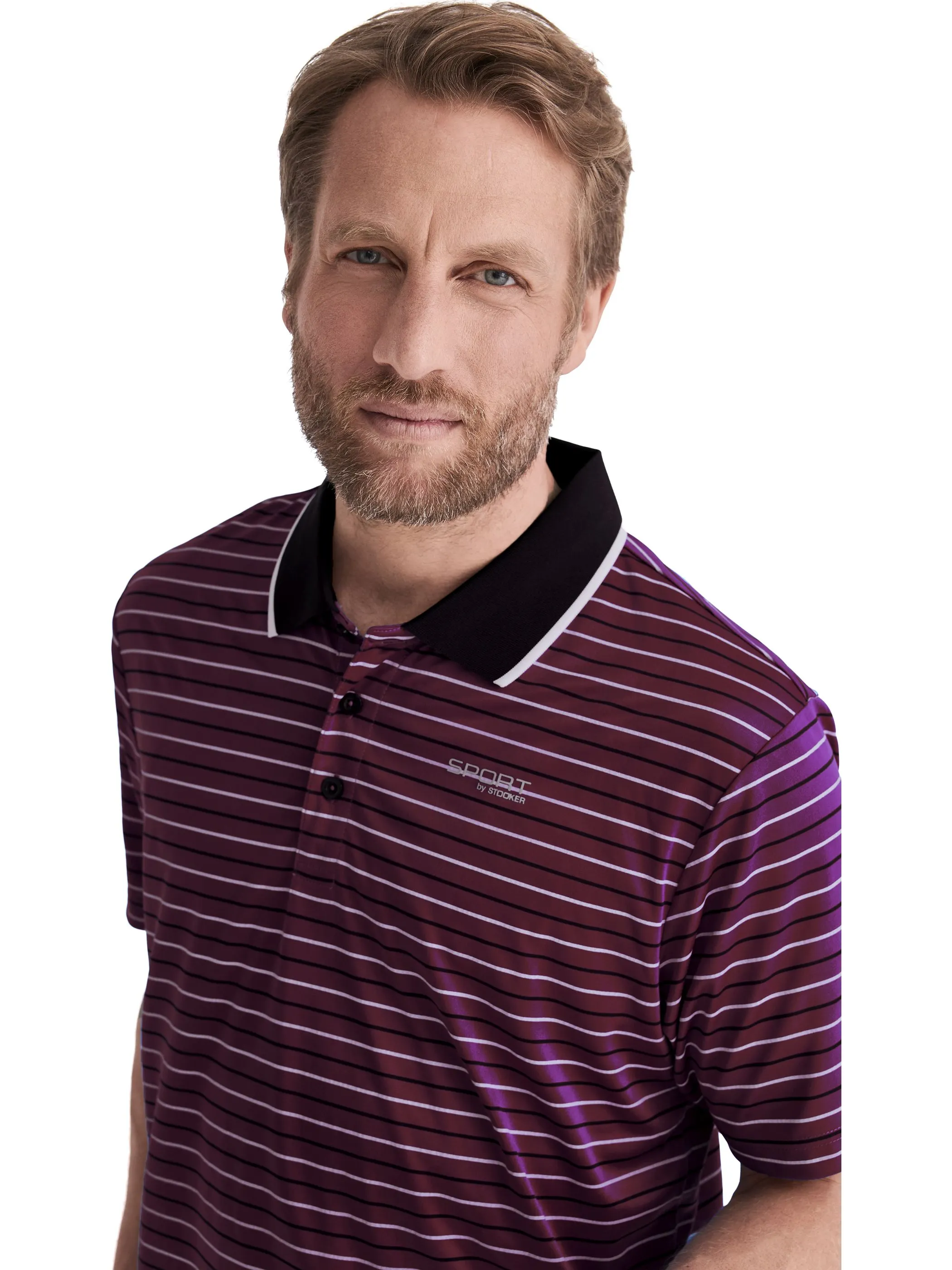 Stooker Athletic 04760310009138 He. Poloshirts, Rot 919803 9138 3